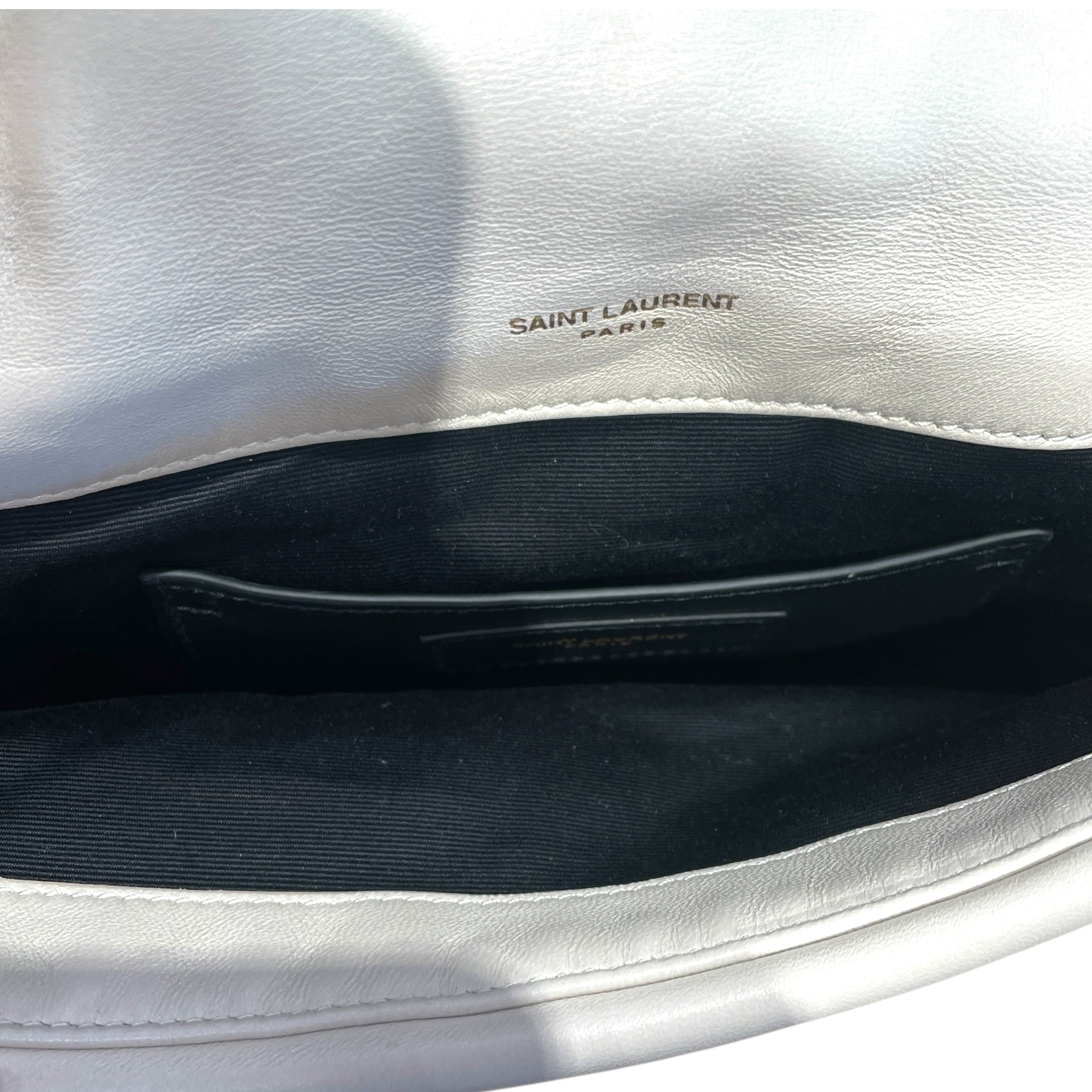 SAINT LAURENT/Cross Body Bag/Leather/CRM/Jamie 4.3 view 6