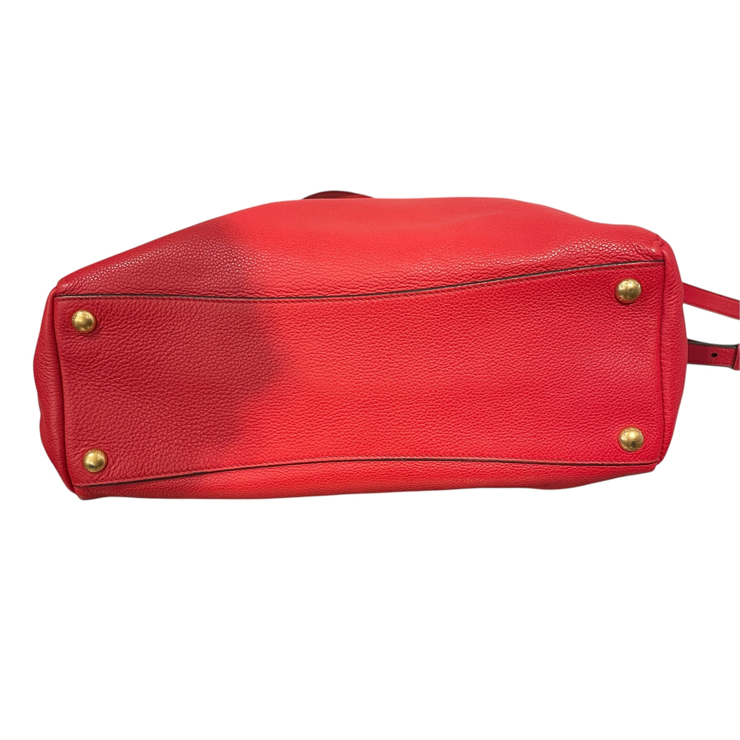 PRADA/Cross Body Bag/Leather/RED/JWB67DH view 3