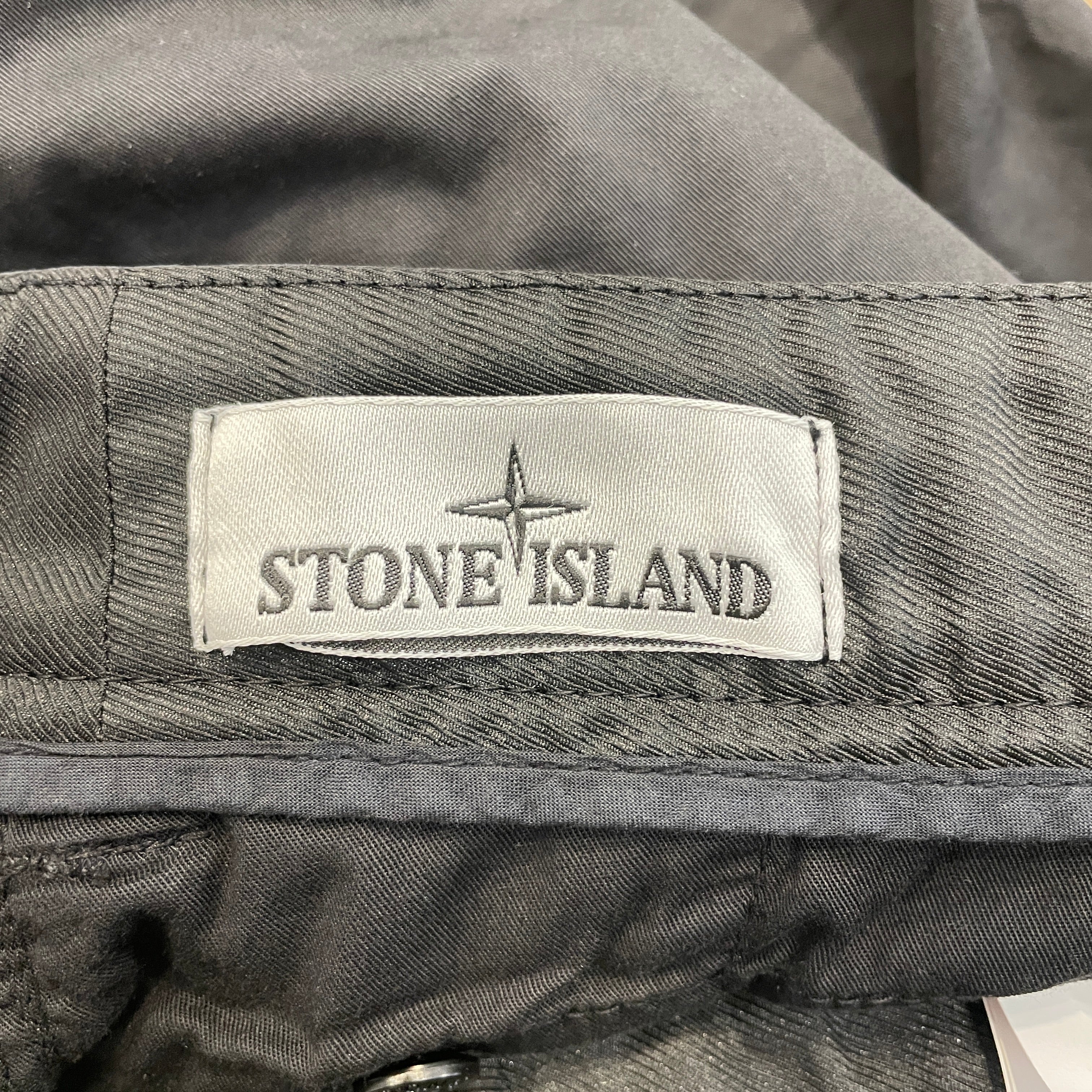STONE ISLAND/Cargo Pants/33/Cotton/BLK/0089 view 4