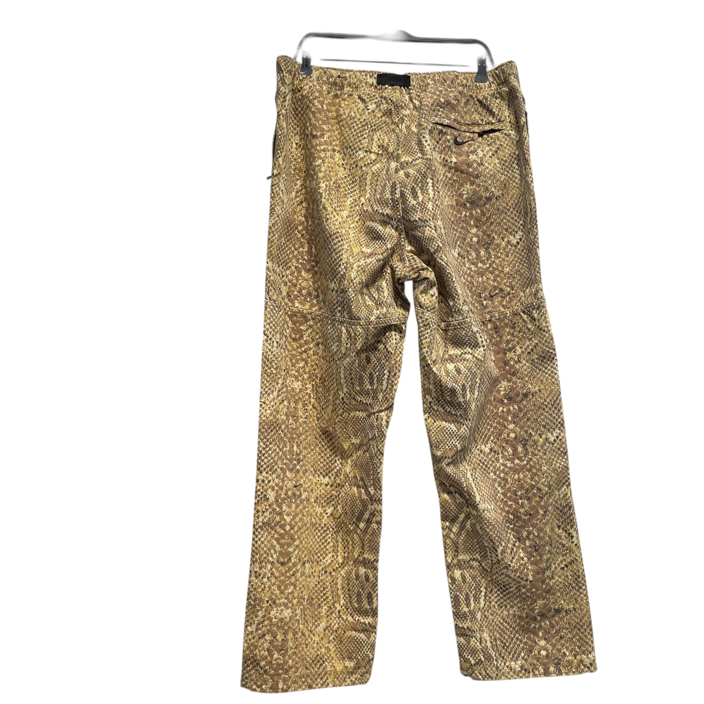 Supreme/NIKE ACG/Straight Pants/XL/Denim/CRM/Animal Pattern/SNAKESKIN BELTED view 2