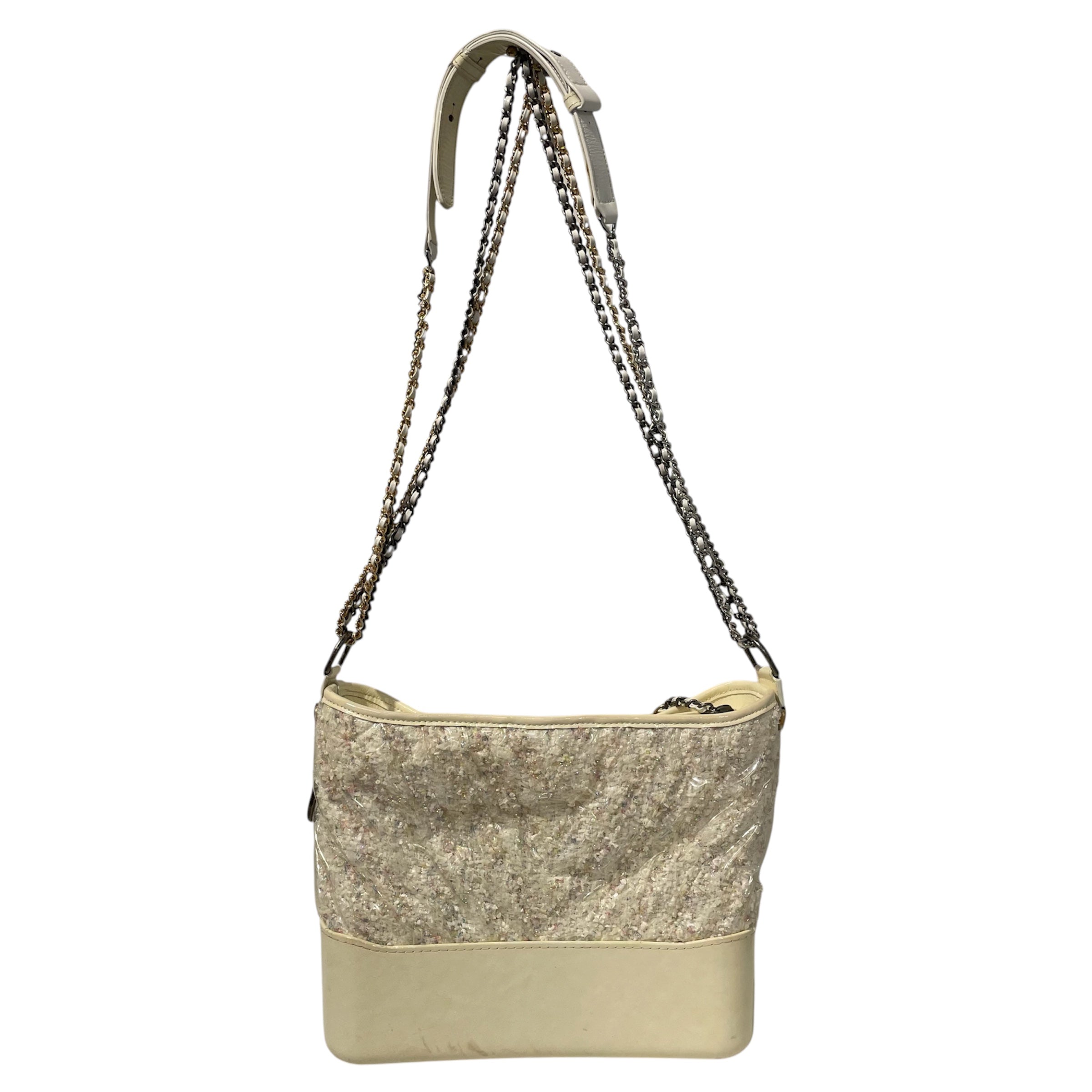 CHANEL/Bag/Tweed/CRM/PVC Tweed Hobo Bag view 2