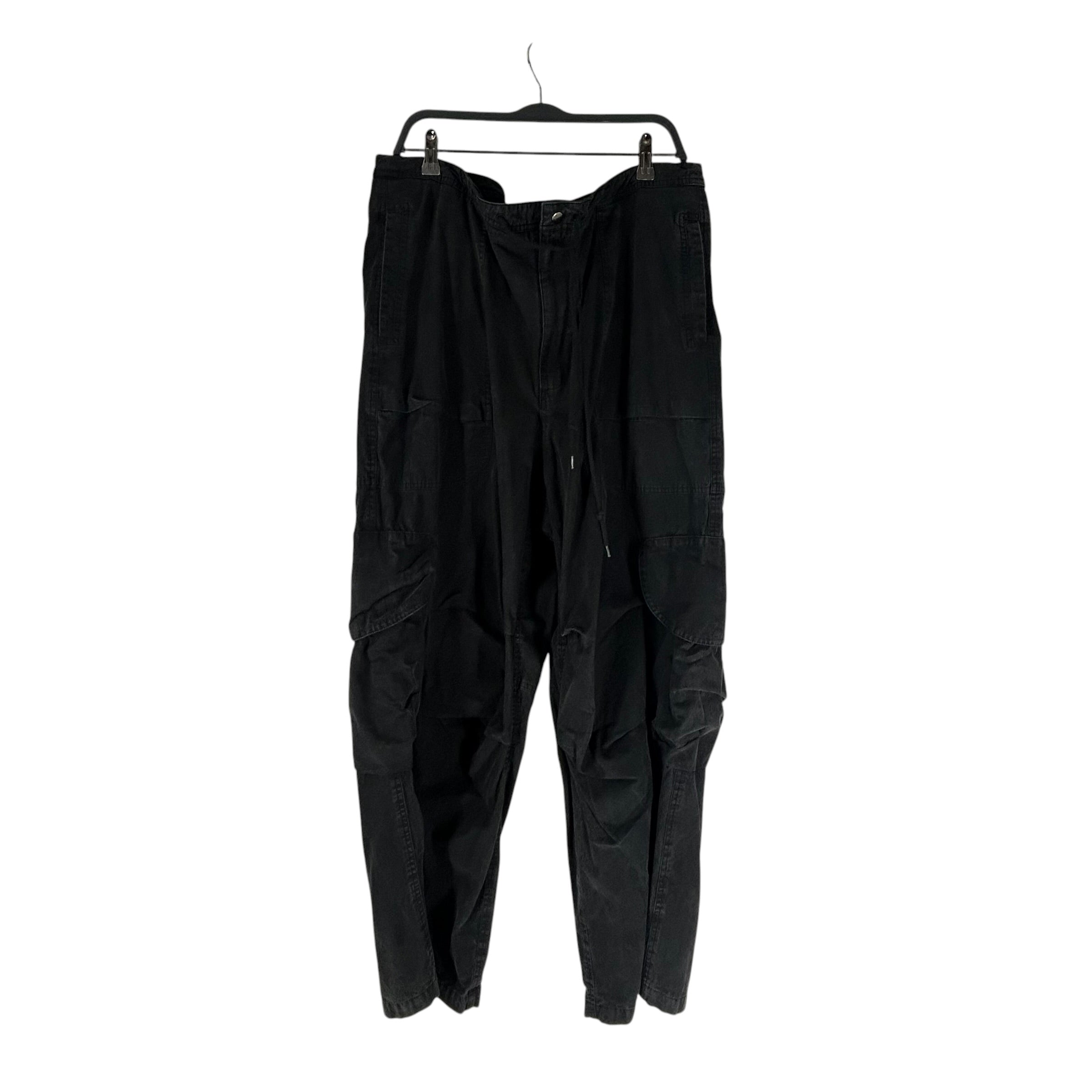 entire studios/Straight Pants/XL/Cotton/BLK/DRAWSTING CARGO view 1