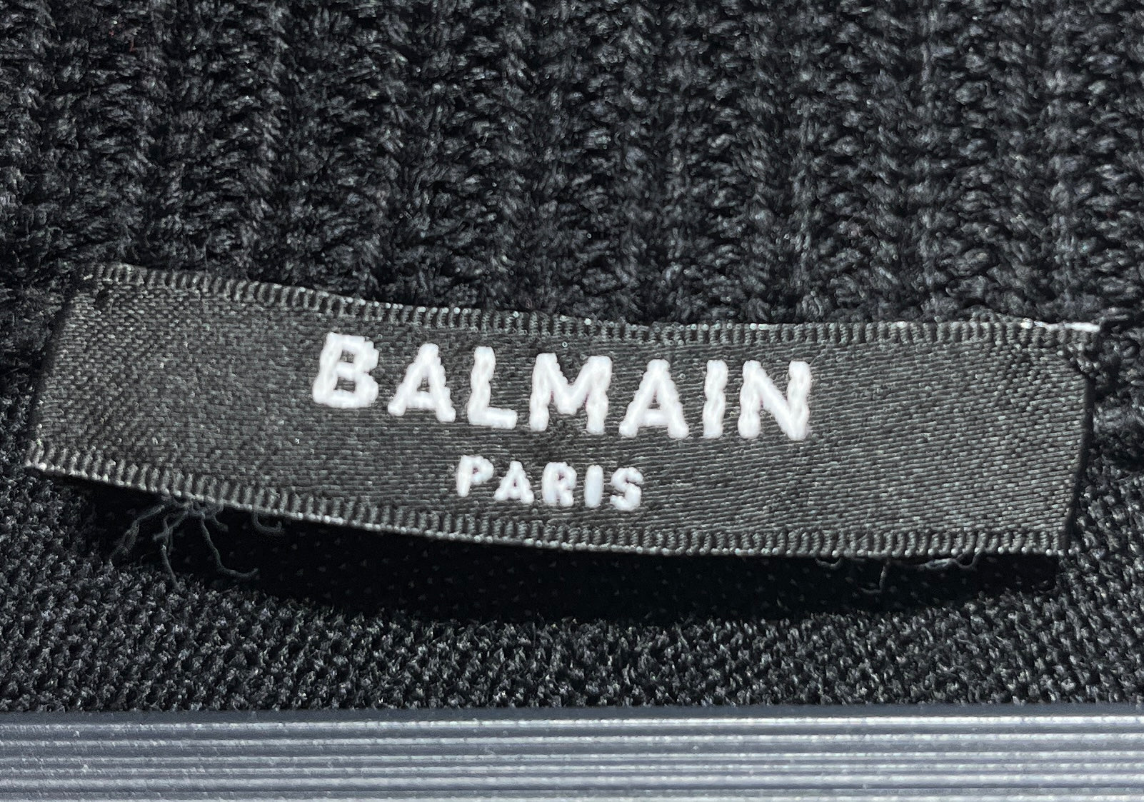 BALMAIN/Sweater/XL/Cotton/RED/RED/BLK/WHT view 4