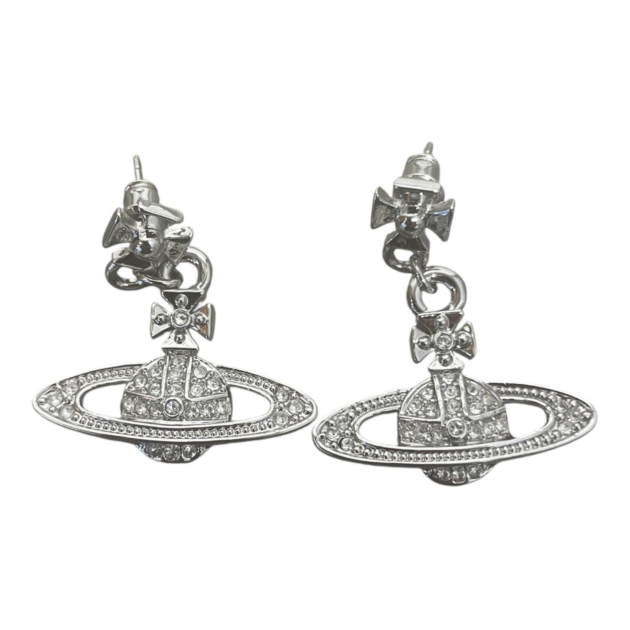 Vivienne Westwood/Earrings/SLV/L's/ORB DANGLE view 1