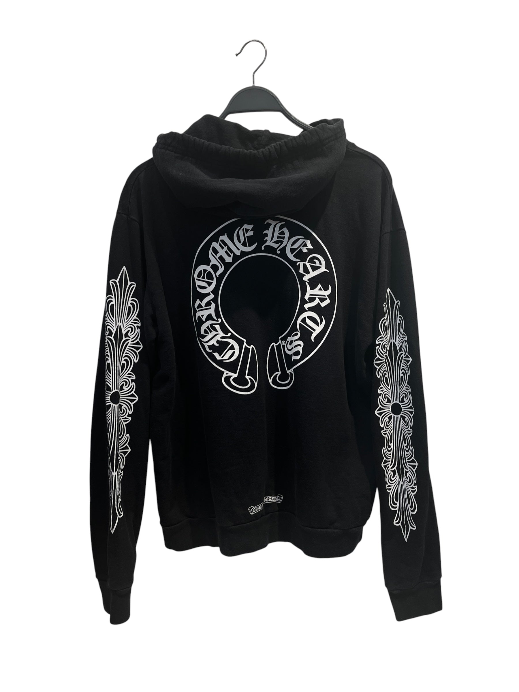 CHROME HEARTS/Hoodie/M/Cotton/BLK/ view 2