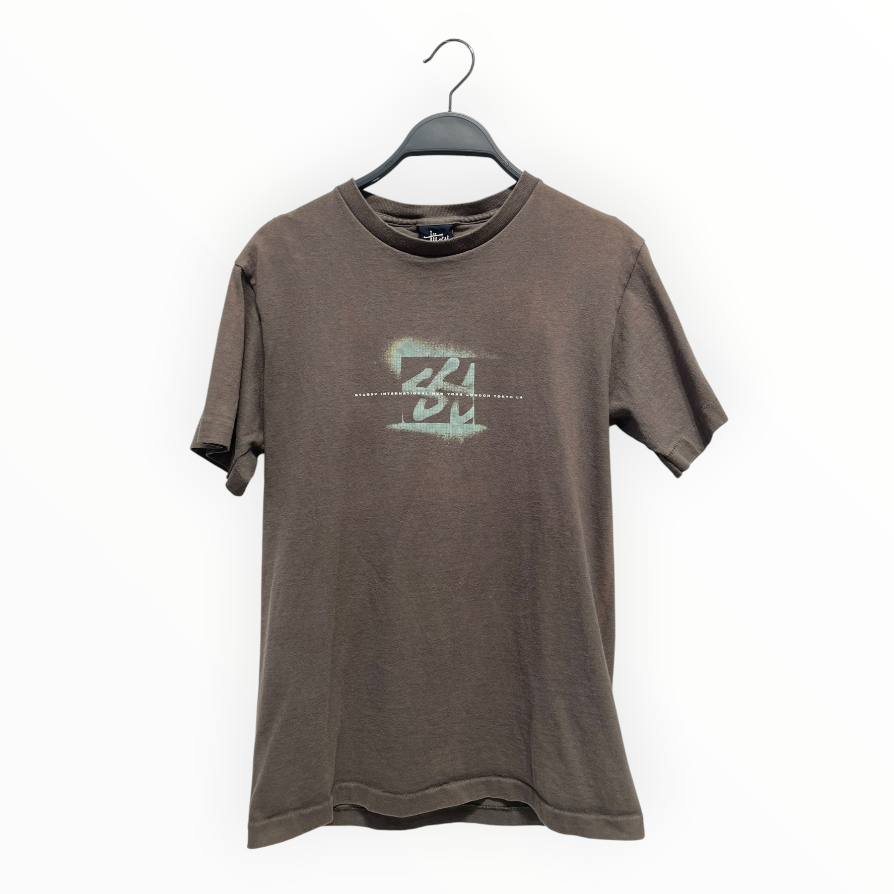 STUSSY/Vintage/T-Shirt/SS/Cotton/GRN/MADE IN THE USA NYLONDONTOKYO view 1