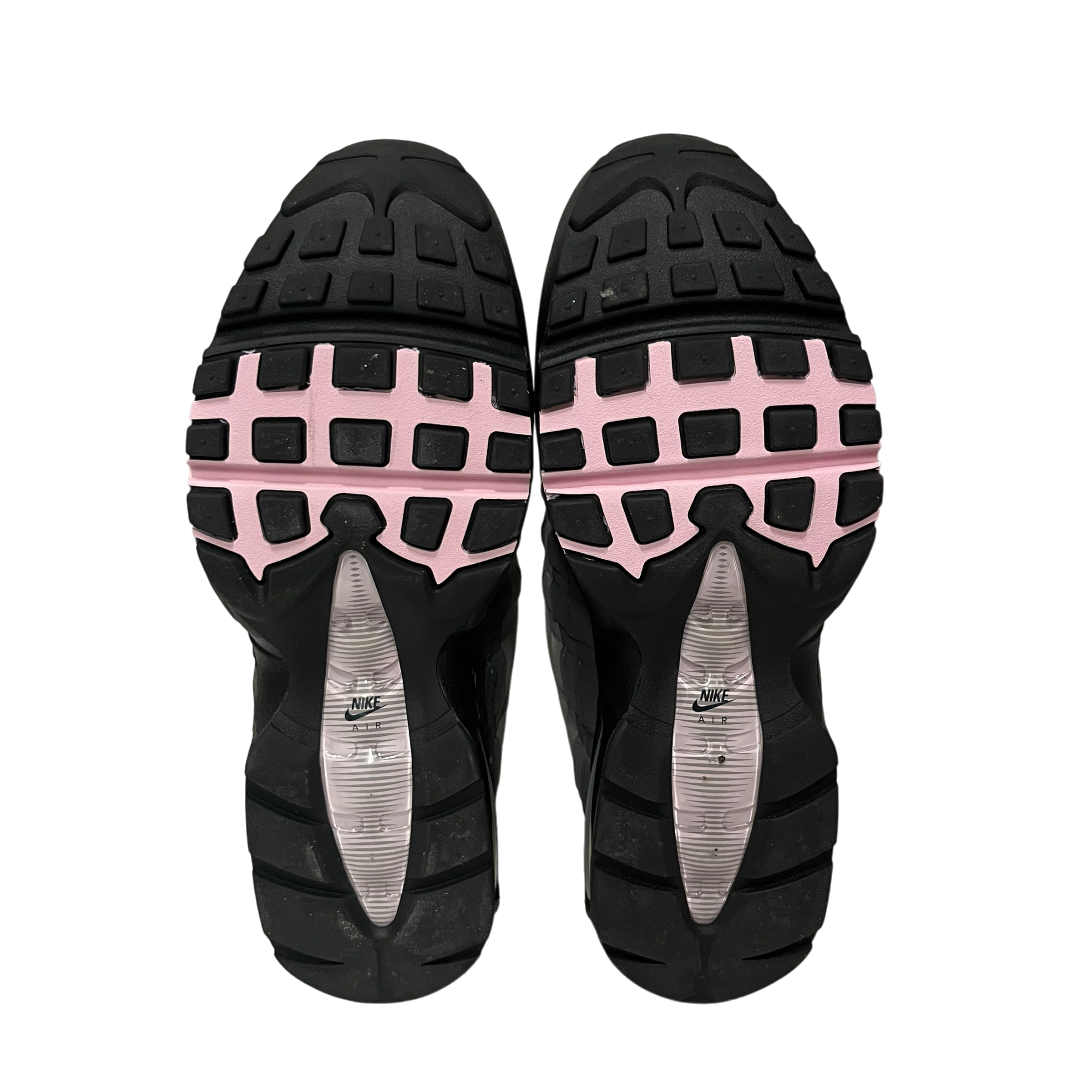 NIKE/Hi-Sneakers/US 13/Suede/GRY/air max 95 pink foam view 6