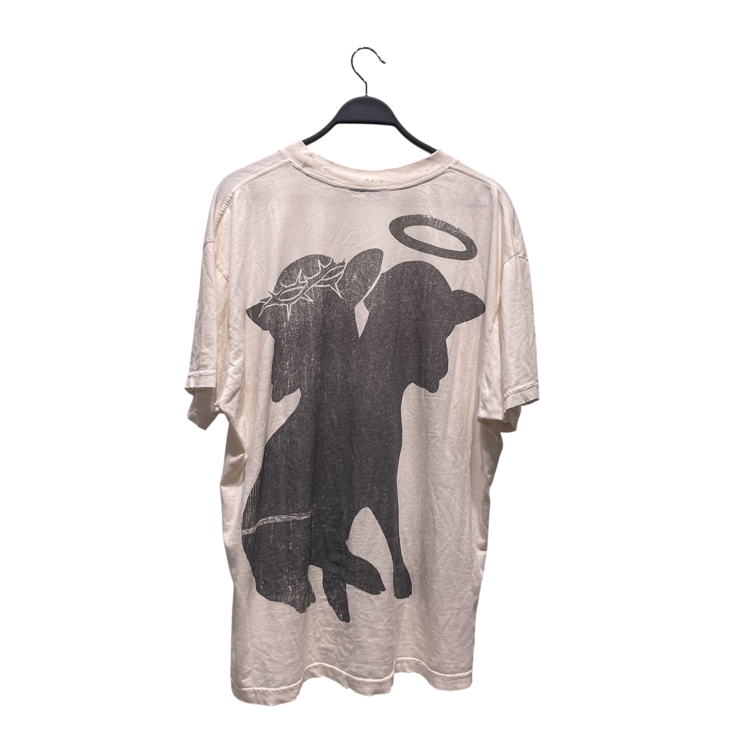 HELLSTAR/T-Shirt/XL/Cotton/WHT/All Over Print/HAVE FAITH view 2