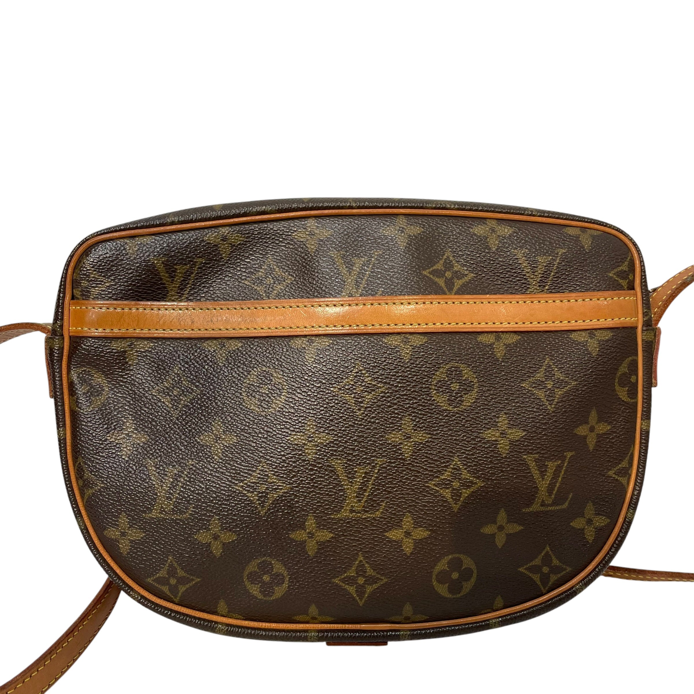 LOUIS VUITTON/Cross Body Bag/Monogram/Leather/BRW/jeune fille crossbody view 2