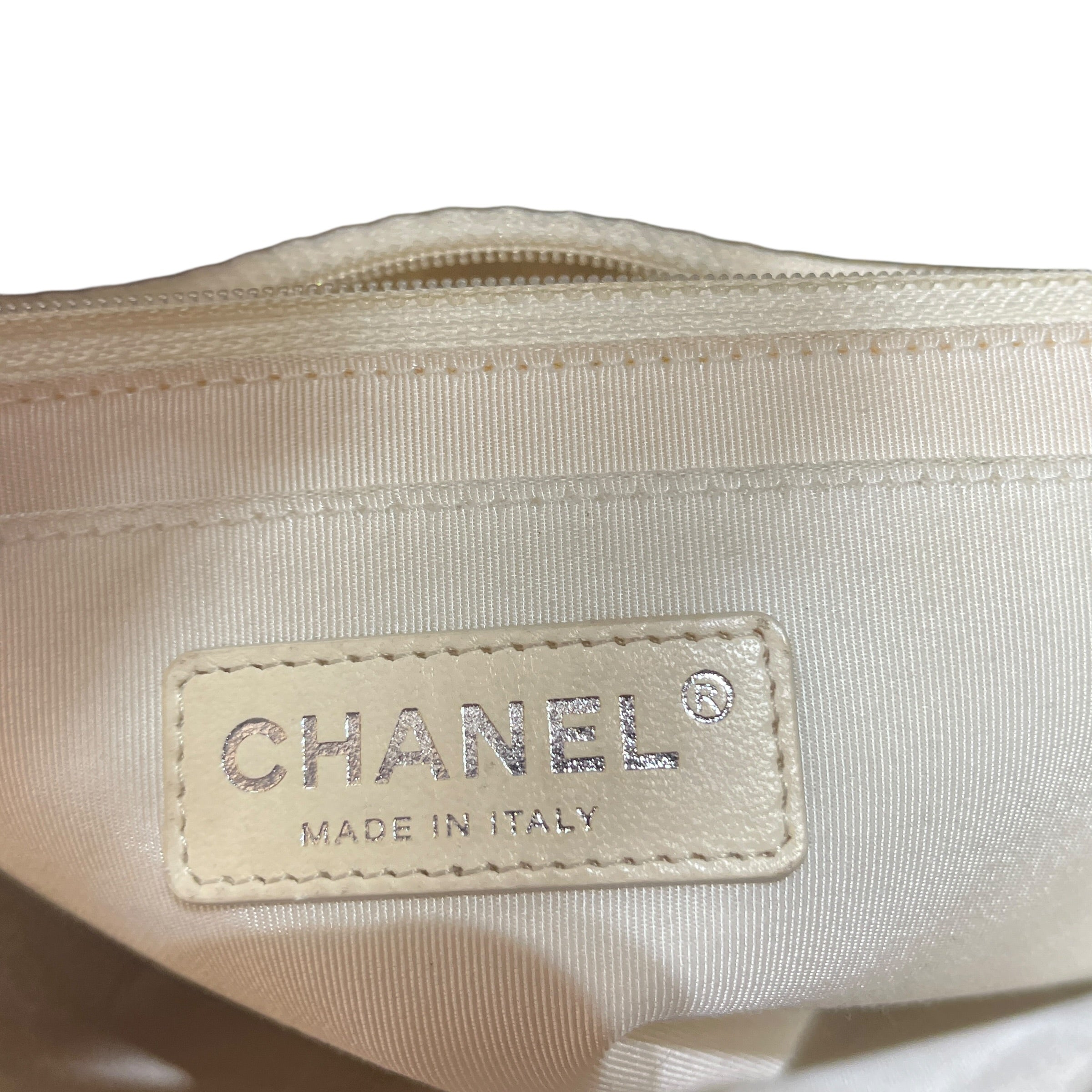 CHANEL/Cross Body Bag/Cotton/BLK/ view 6