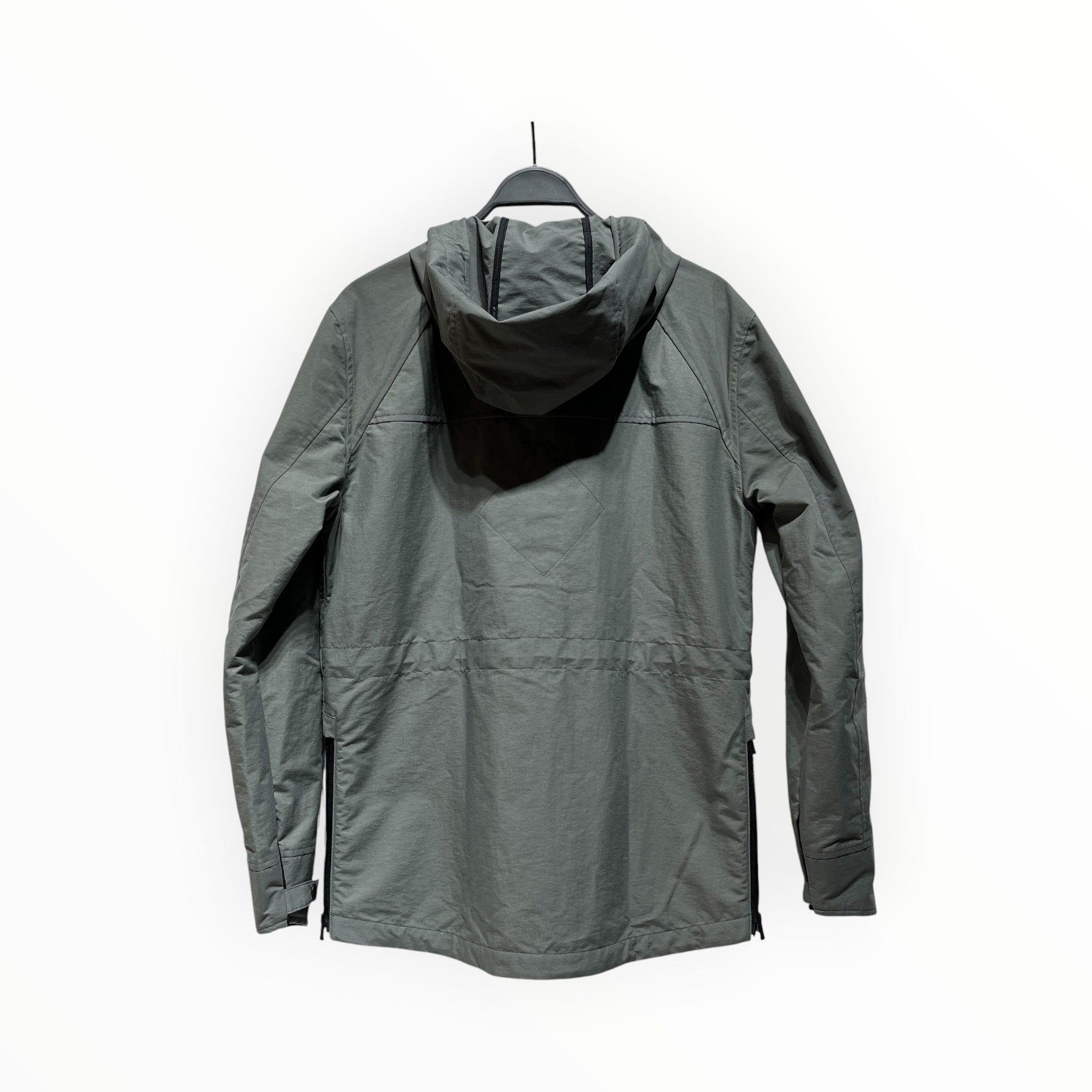 CANADA GOOSE/Windbreaker/M/Nylon/GRY/redstone jacket view 2