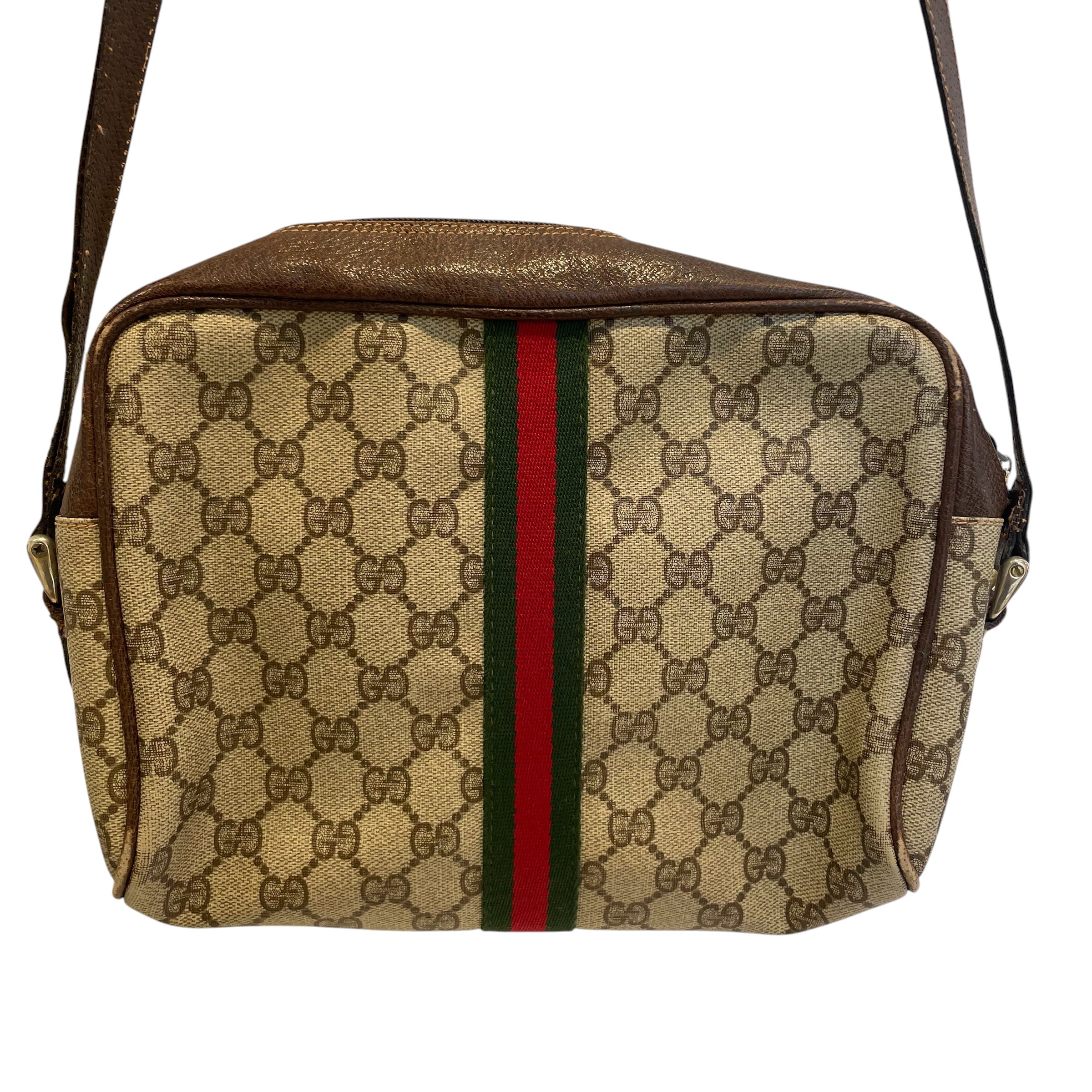 GUCCI/Bag/Monogram/BRW/GG SUPREME SHERRY LINE view 4