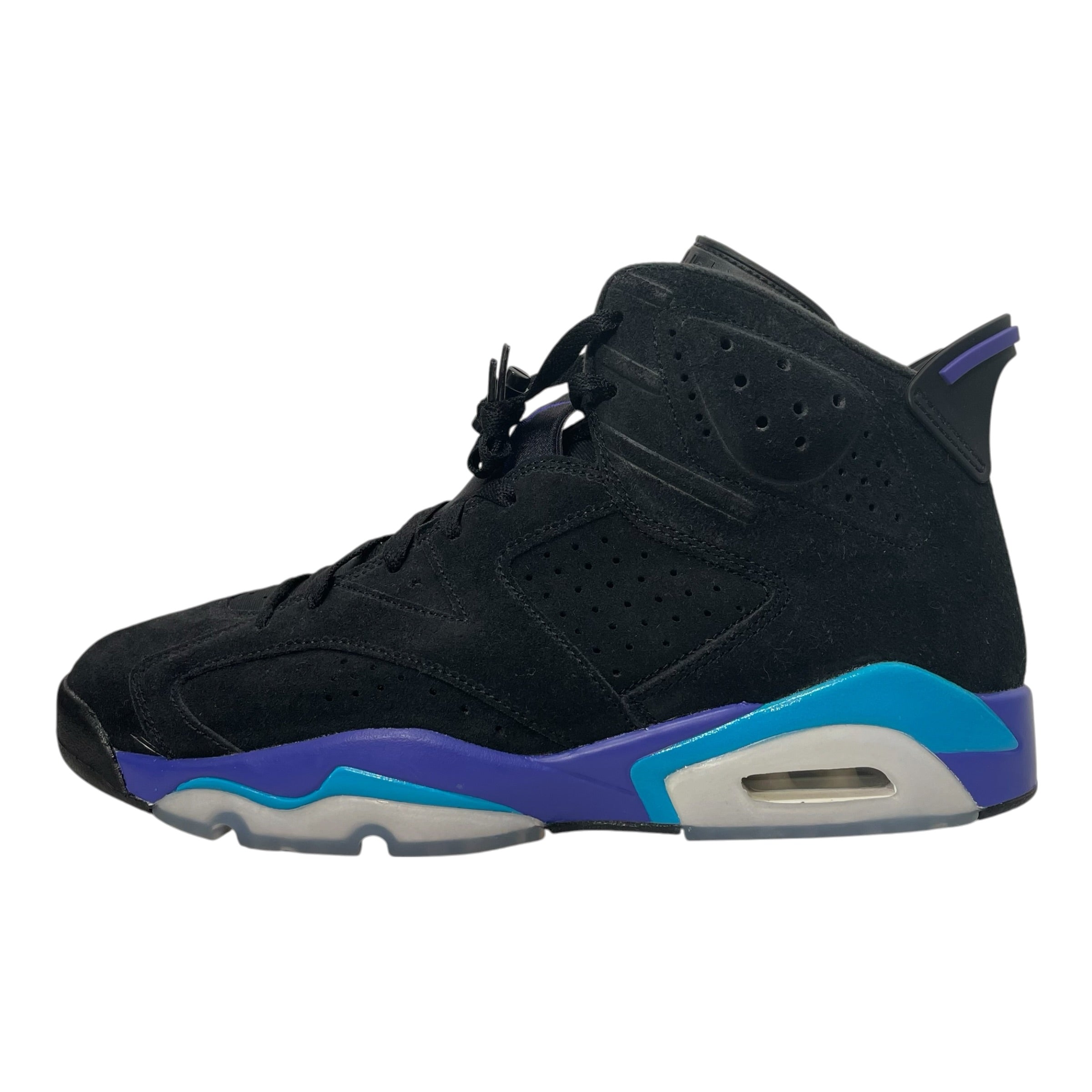 NIKE/Hi-Sneakers/US 12/BLK/retro 6 aqua view 3