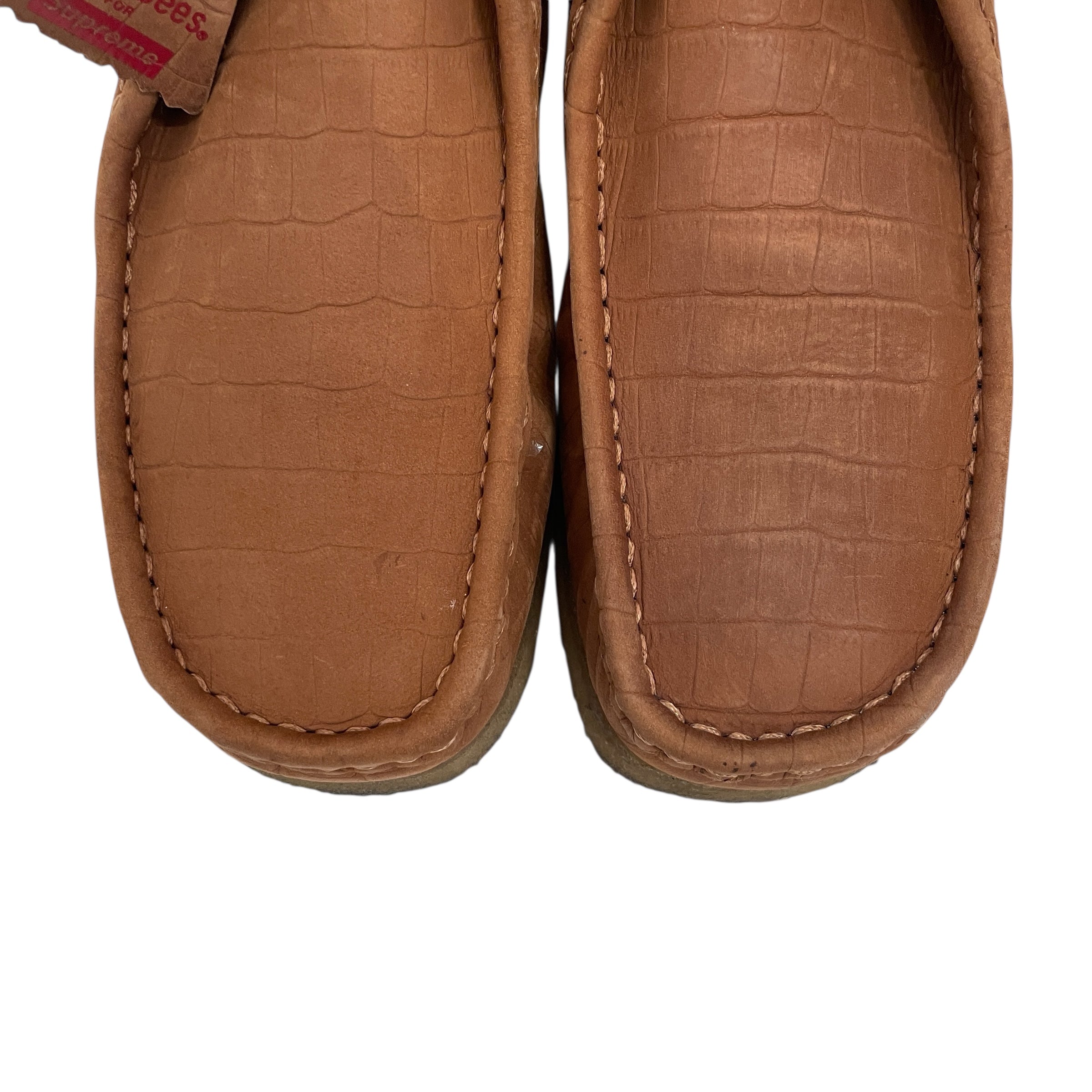 Supreme/Supreme/Clarks/Shoes/US 10.5/Leather/BRW/2012 Crocodile Wallabees view 3