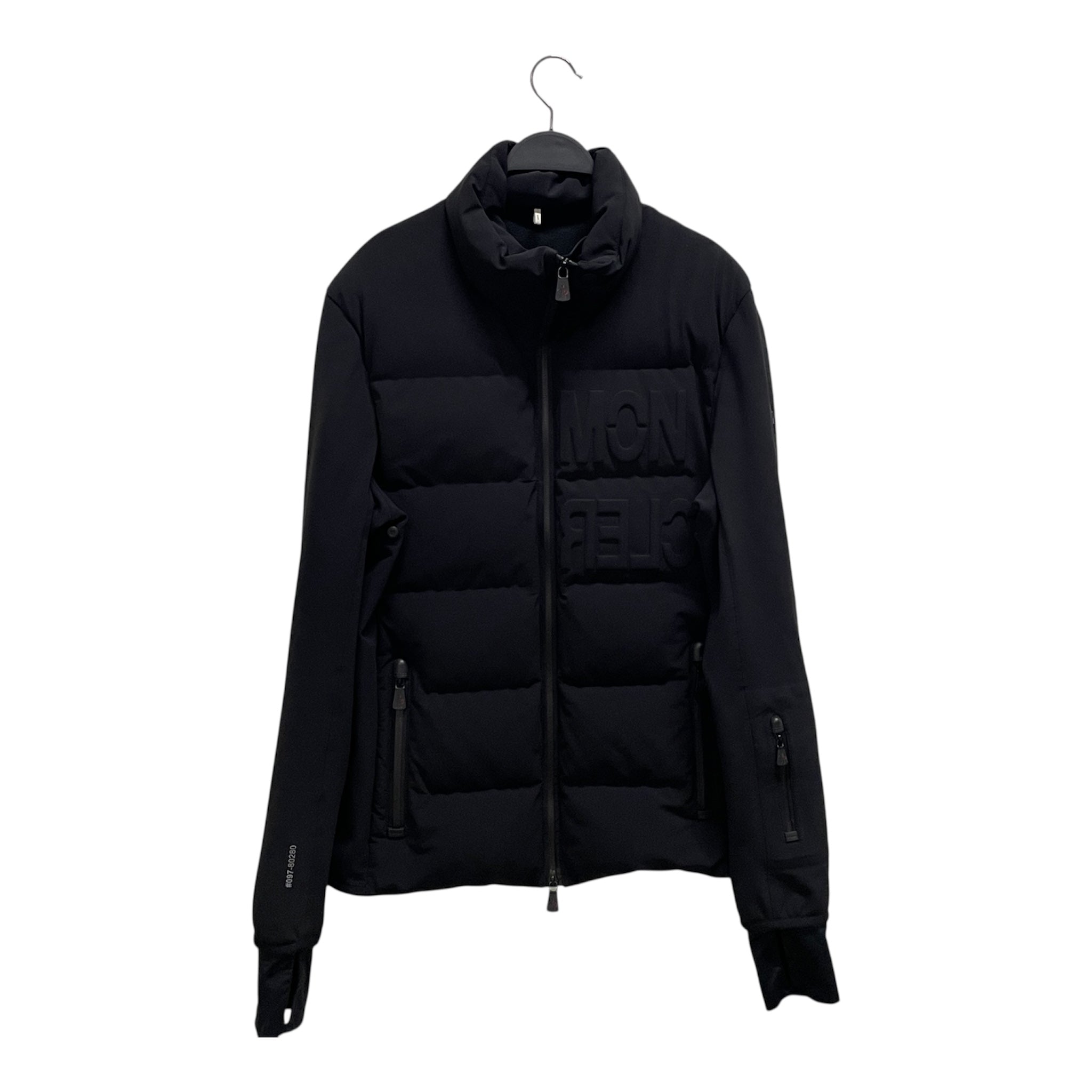 MONCLER/Windbreaker/XL/Nylon/BLK/GOOSE DOWN view 1