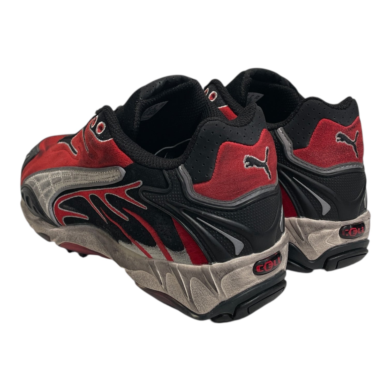 PUMA/Low-Sneakers/US 7/Suede/RED/ASAP ROCKY INHALE view 2