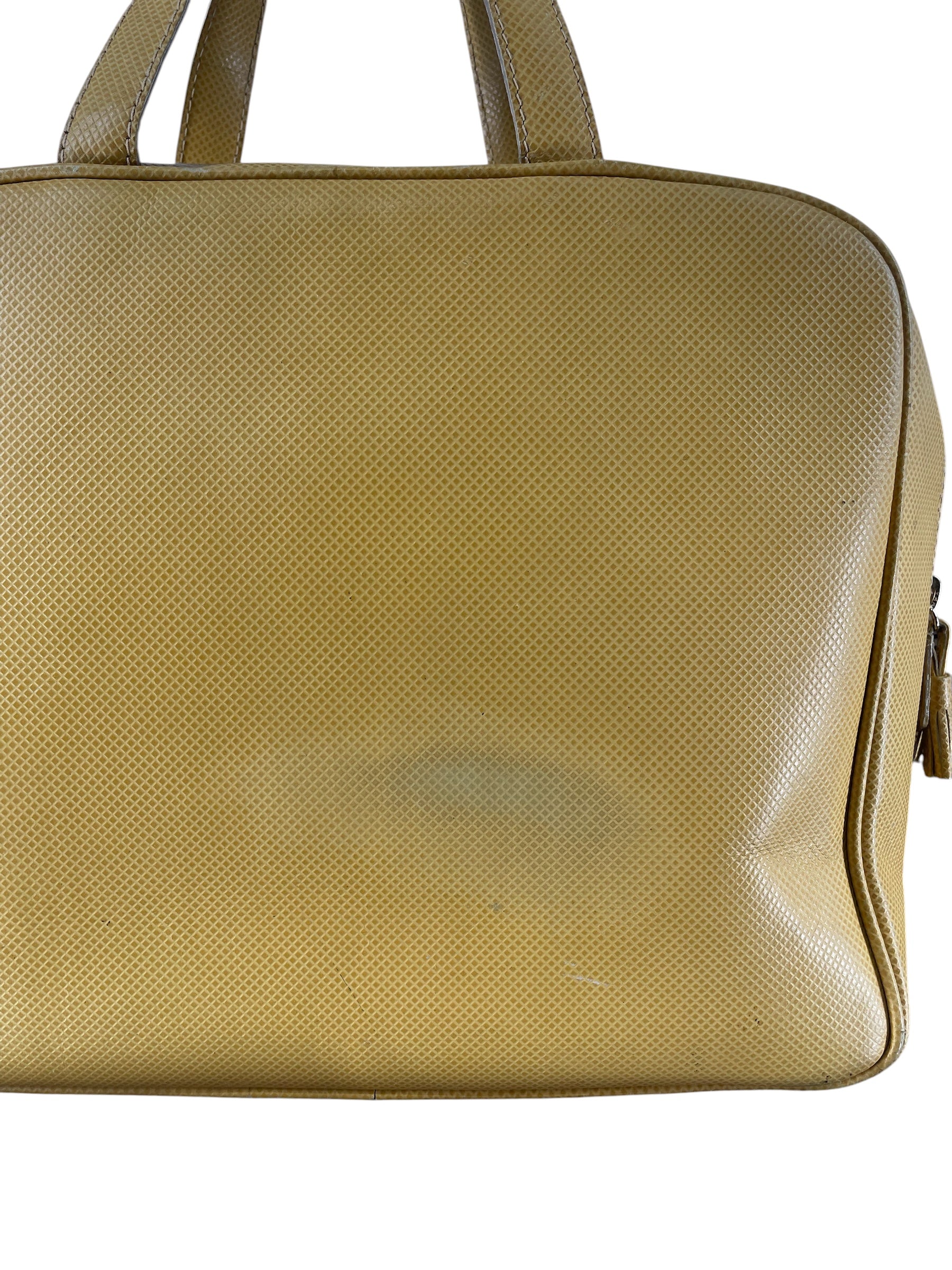 BOTTEGA VENETA/Hand Bag/Leather/YEL/BOSTON BAG TOP HANDLE view 5