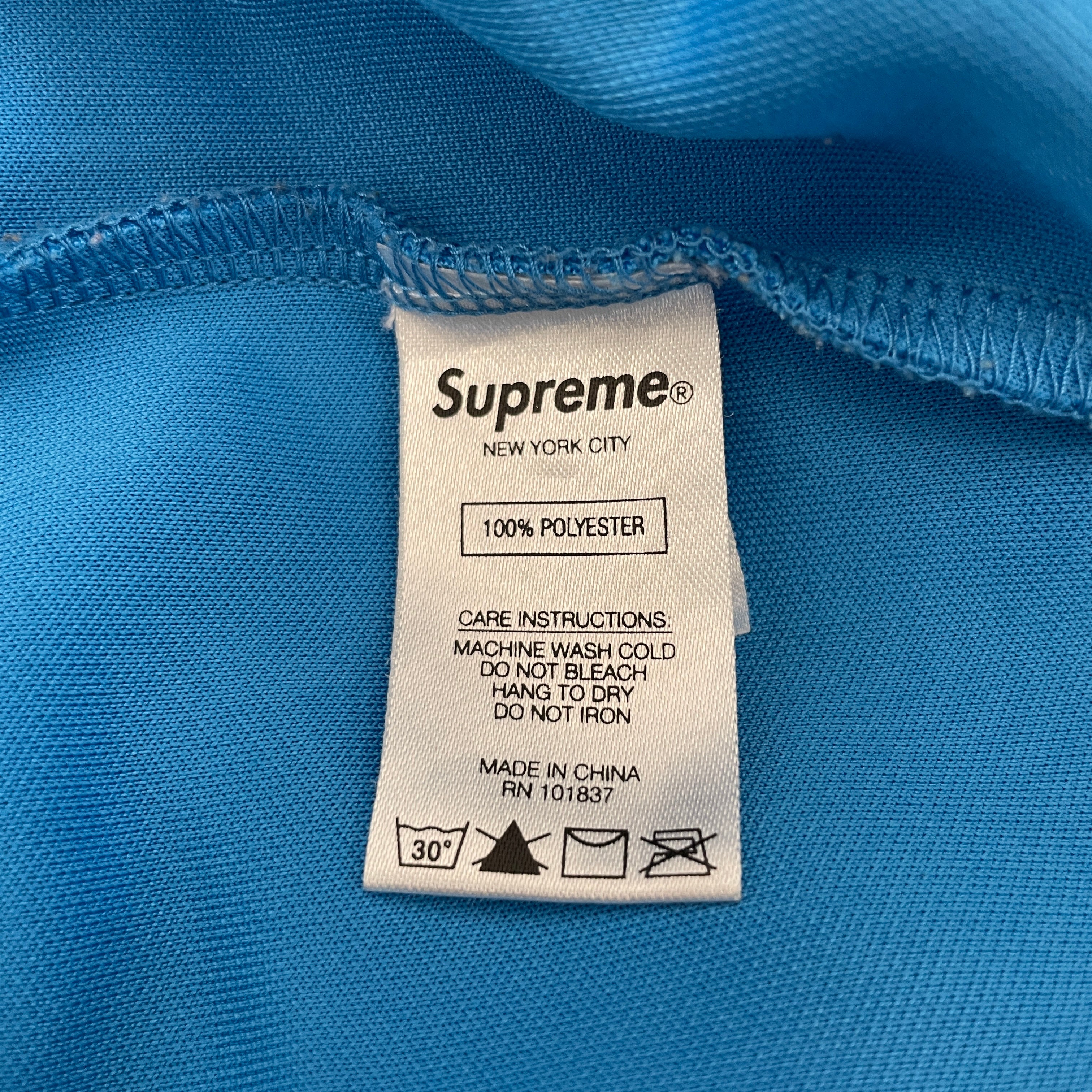 Supreme/SS Shirt/L/Cotton/BLU/Stripe/ view 4