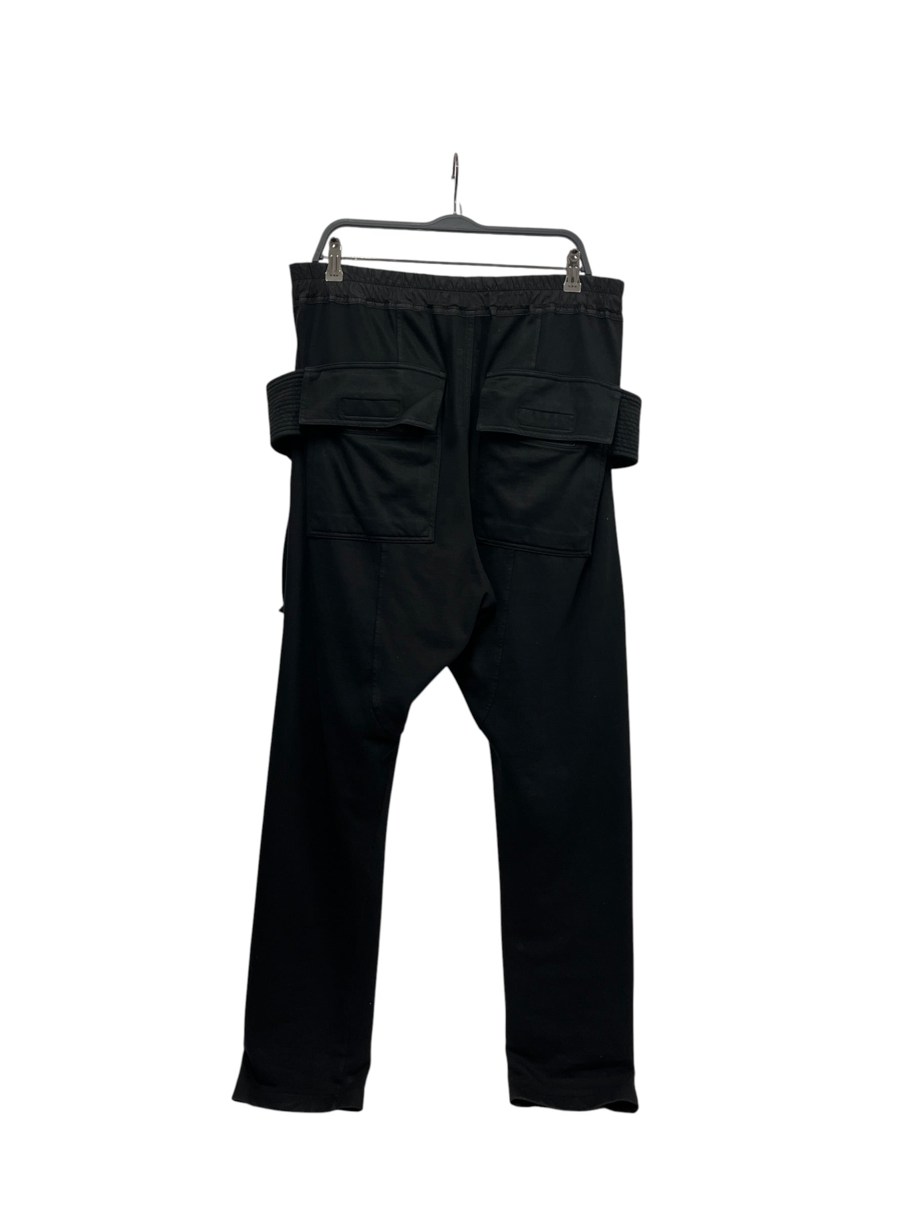 RICK OWENS DRKSHDW/Pants/XL/Cotton/BLK/Creath view 2