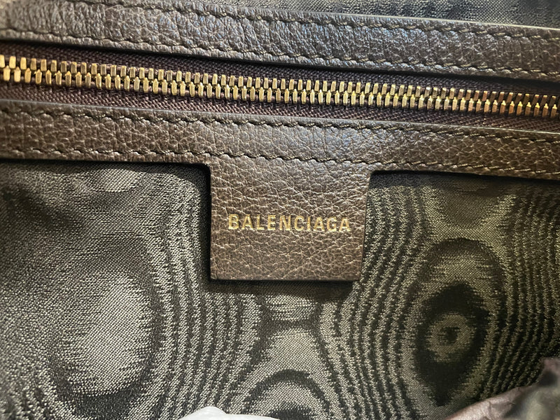 GUCCI/BALENCIAGA/Hand Bag/FREE/Monogram/Leather/CRM/JACKIE HOBO LARGE
