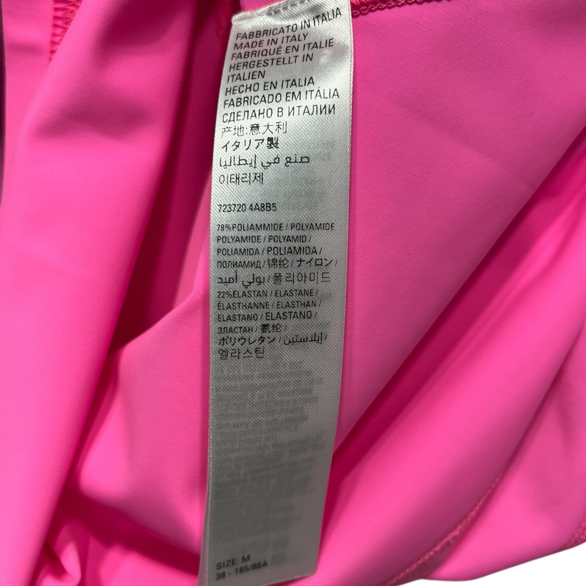BALENCIAGA/LS T-Shirt/M/Polyester/PNK/ADIDAS HOT PINK view 4