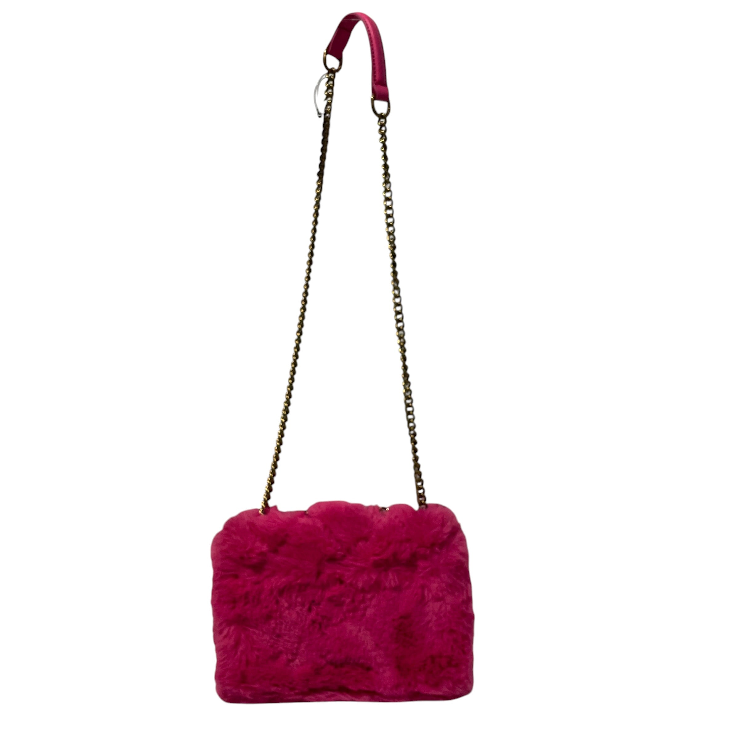 Kurt Geiger/Cross Body Bag/Fake Fur/PNK/ view 2