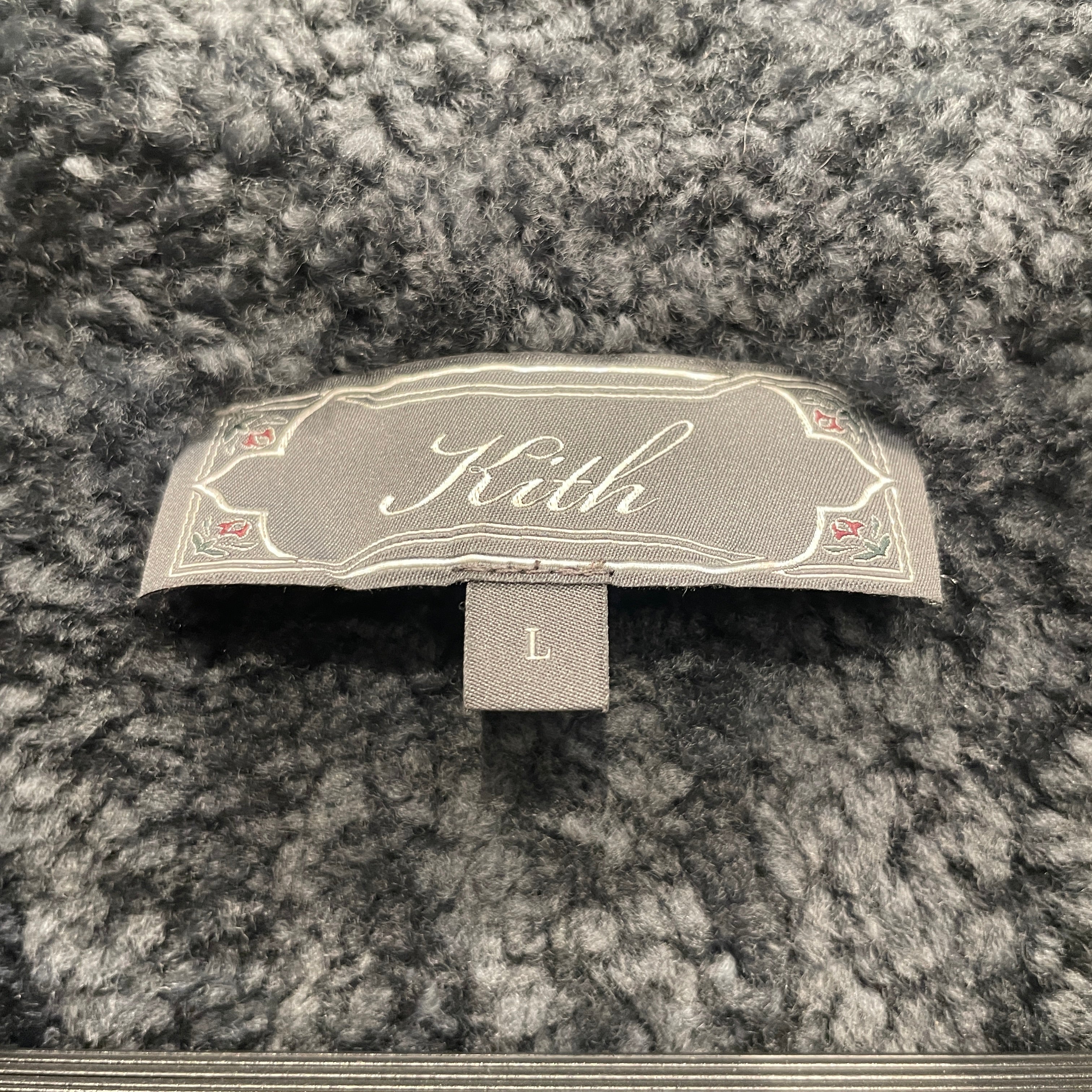 KITH/Jacket/L/Sheepskin/GRY/SHEARING LUCIAN JACKET view 3