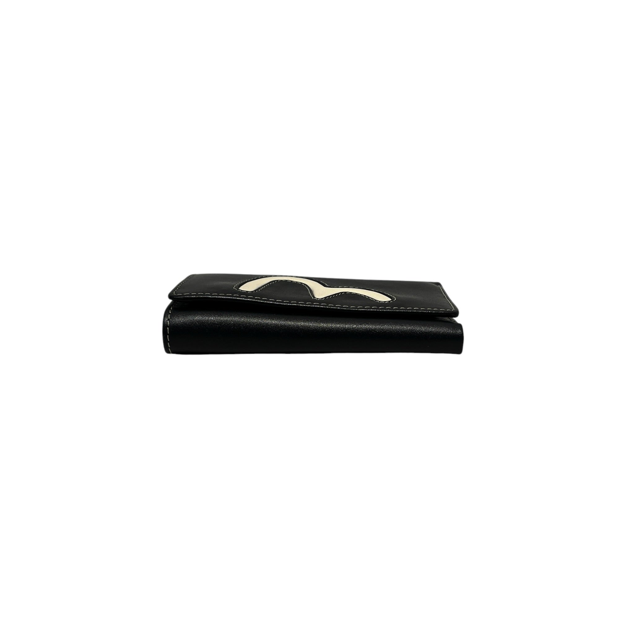 EVISU/Wallet/Leather/BLK/M's/keyholder view 3
