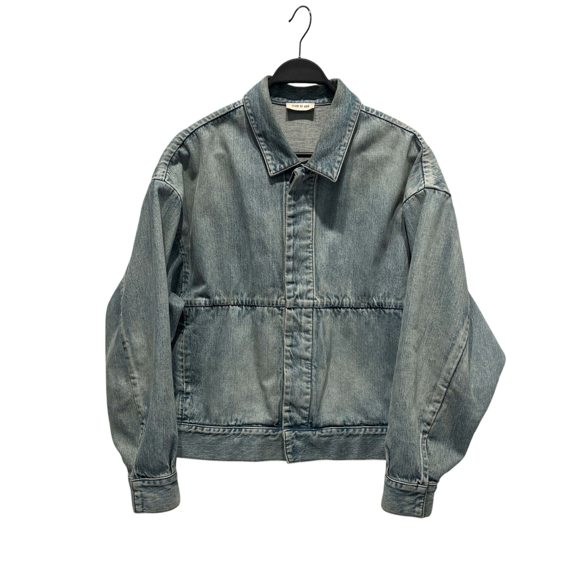 FEAR OF GOD/Denim Jkt/XS/Denim/BLU/oversized trucker jacket view 1