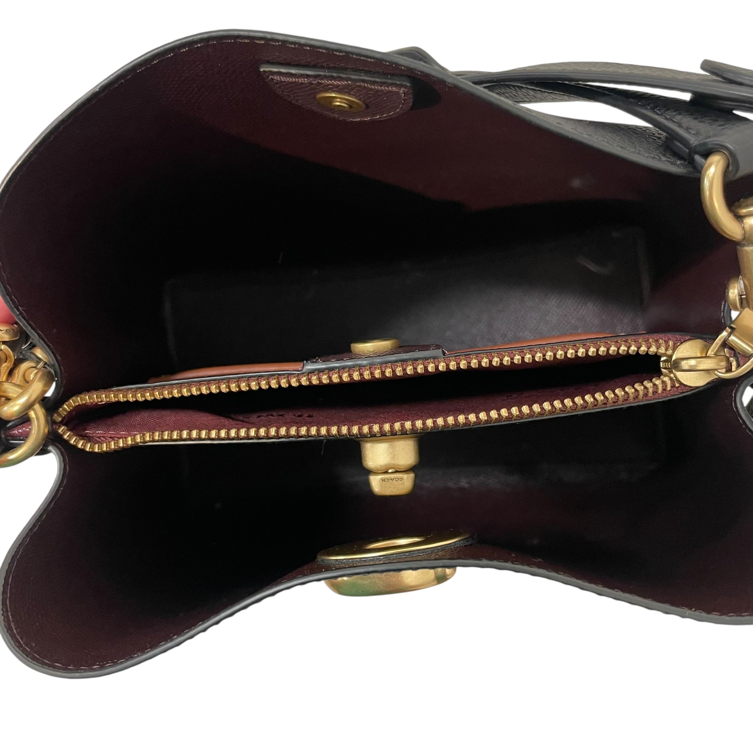 COACH/Cross Body Bag/Leather/BLK/ view 4