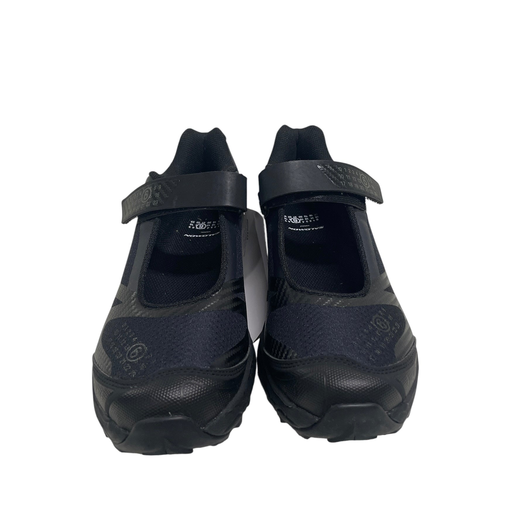 salomon/MM6/Low-Sneakers/US 8/Leather/BLK/STRAP ACROSS view 4