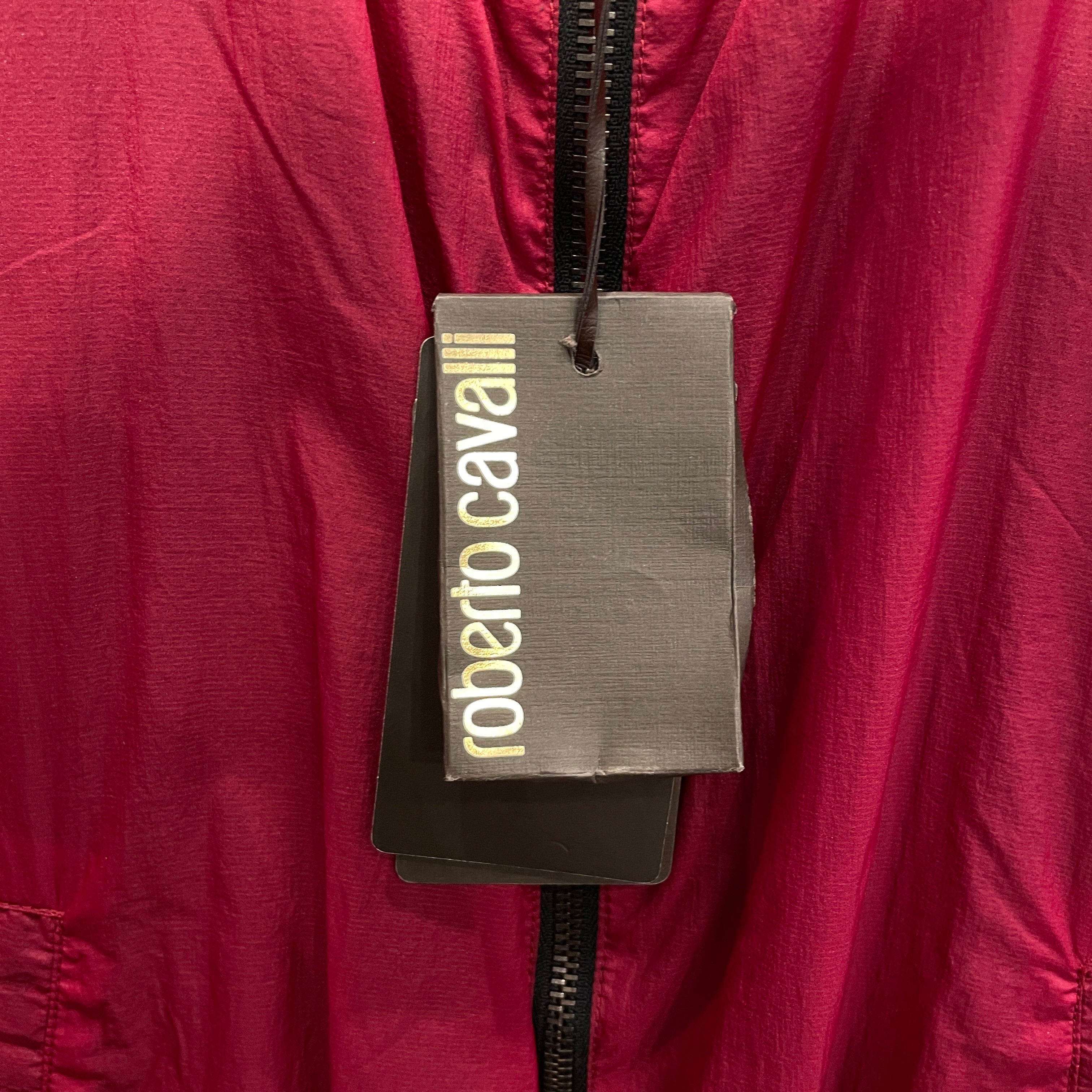 roberto cavalli/Jacket/50/Nylon/RED/BLACK COLLAR view 5