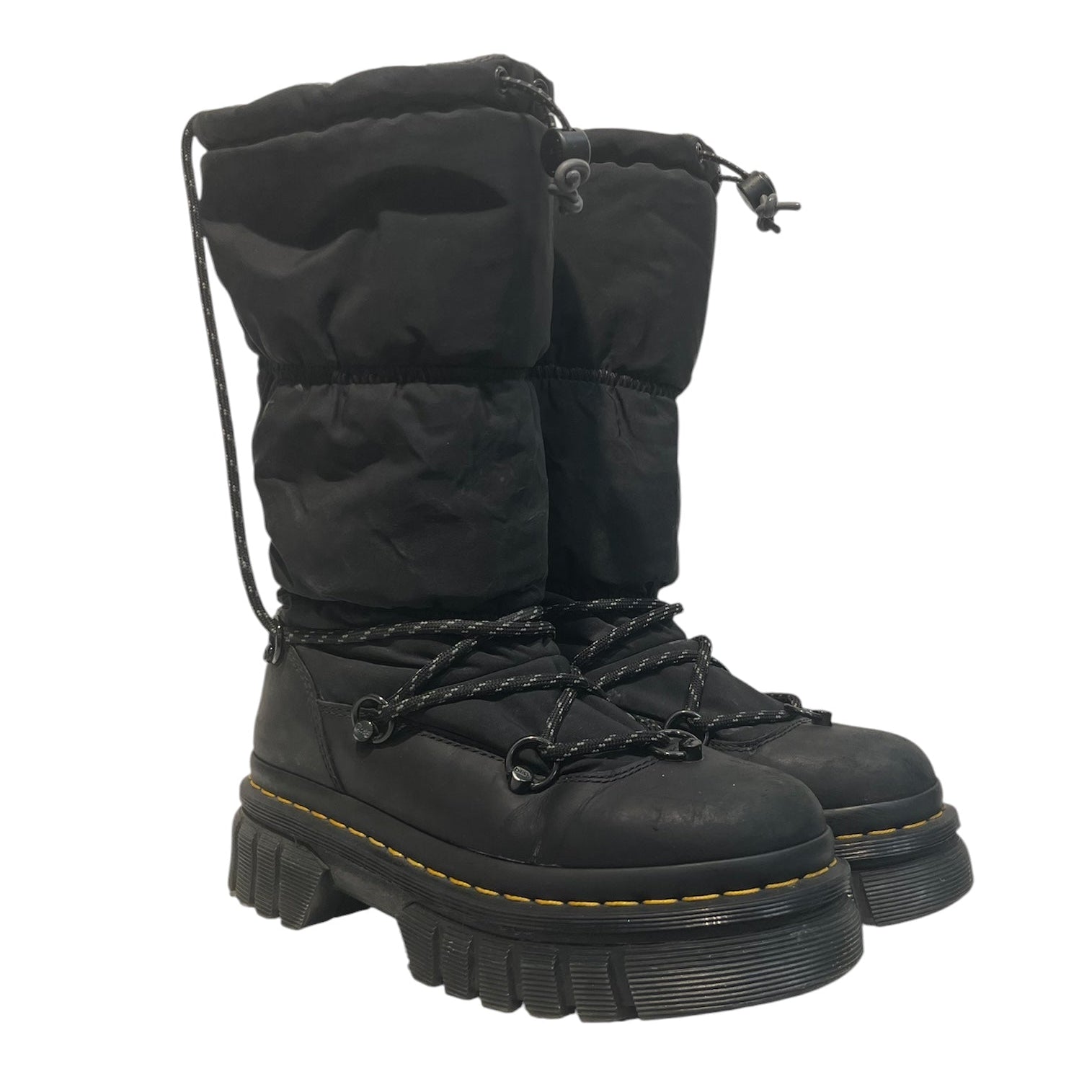 Dr.Martens/Boots/US 9/Nylon/BLK/audrick padded boots view 1