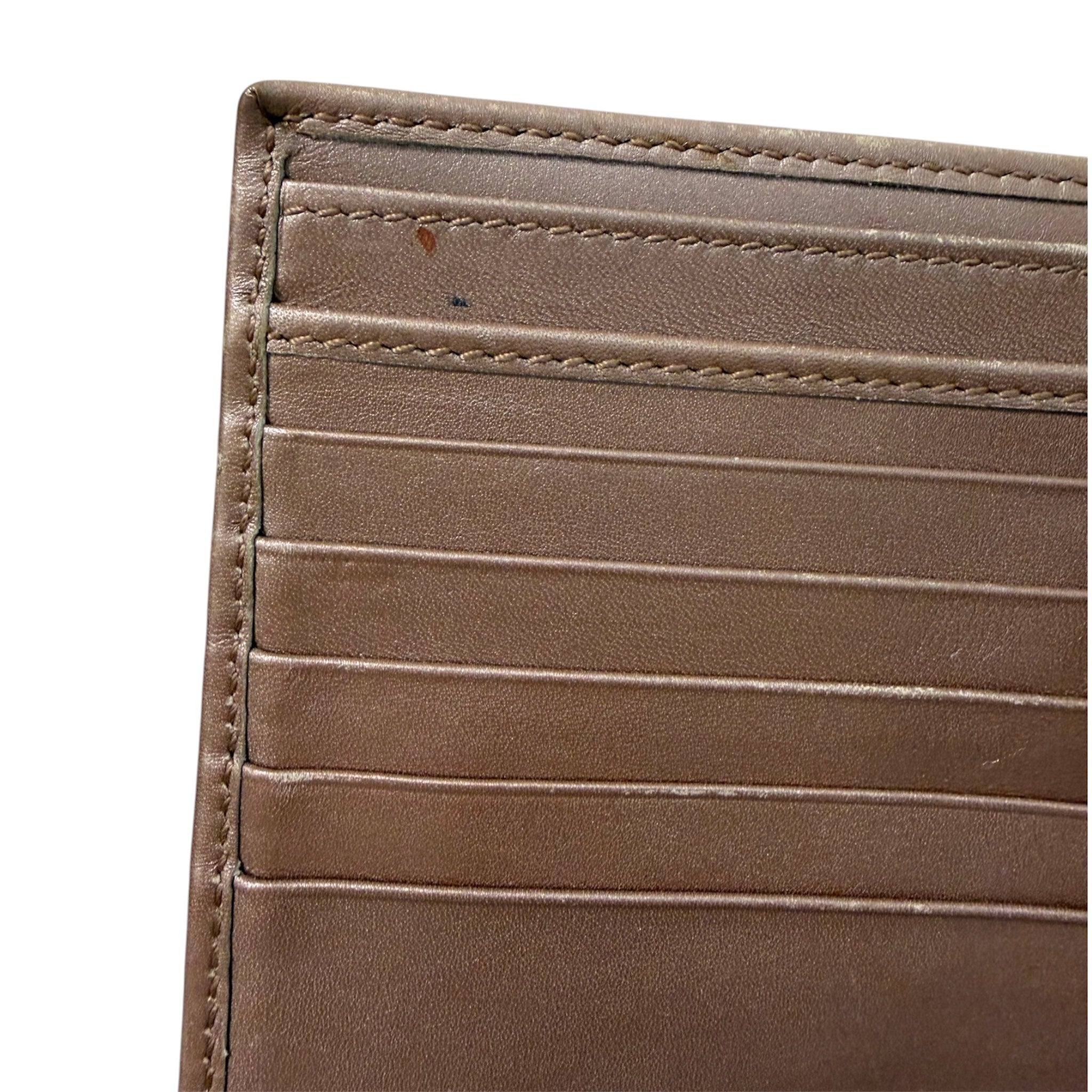 GUCCI/Wallet/Monogram/Cotton/BRW/GG Lovely Heart Compact Wallet view 3