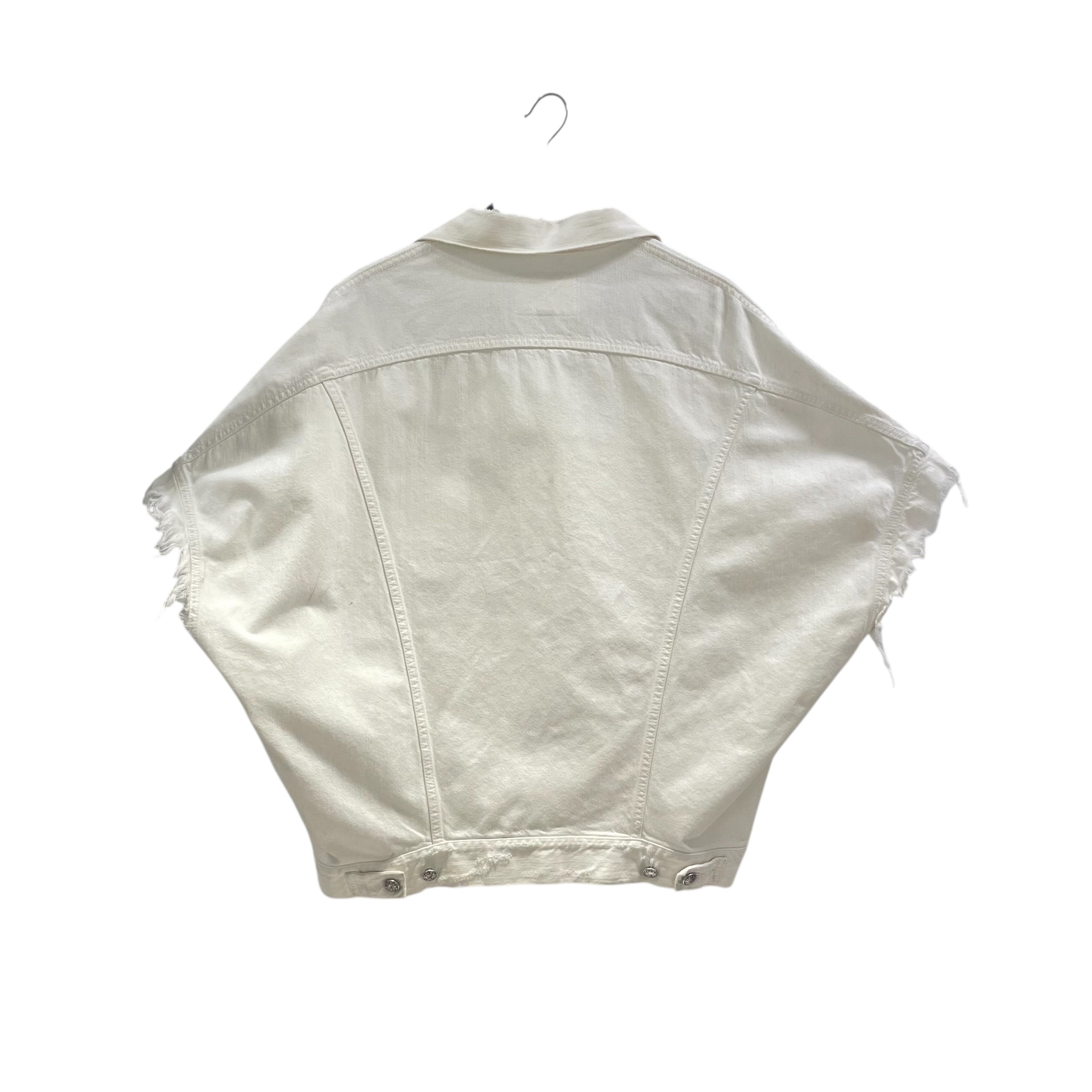 R13/Vest/M/Denim/WHT/R13 WHITE DENIM VEST view 2