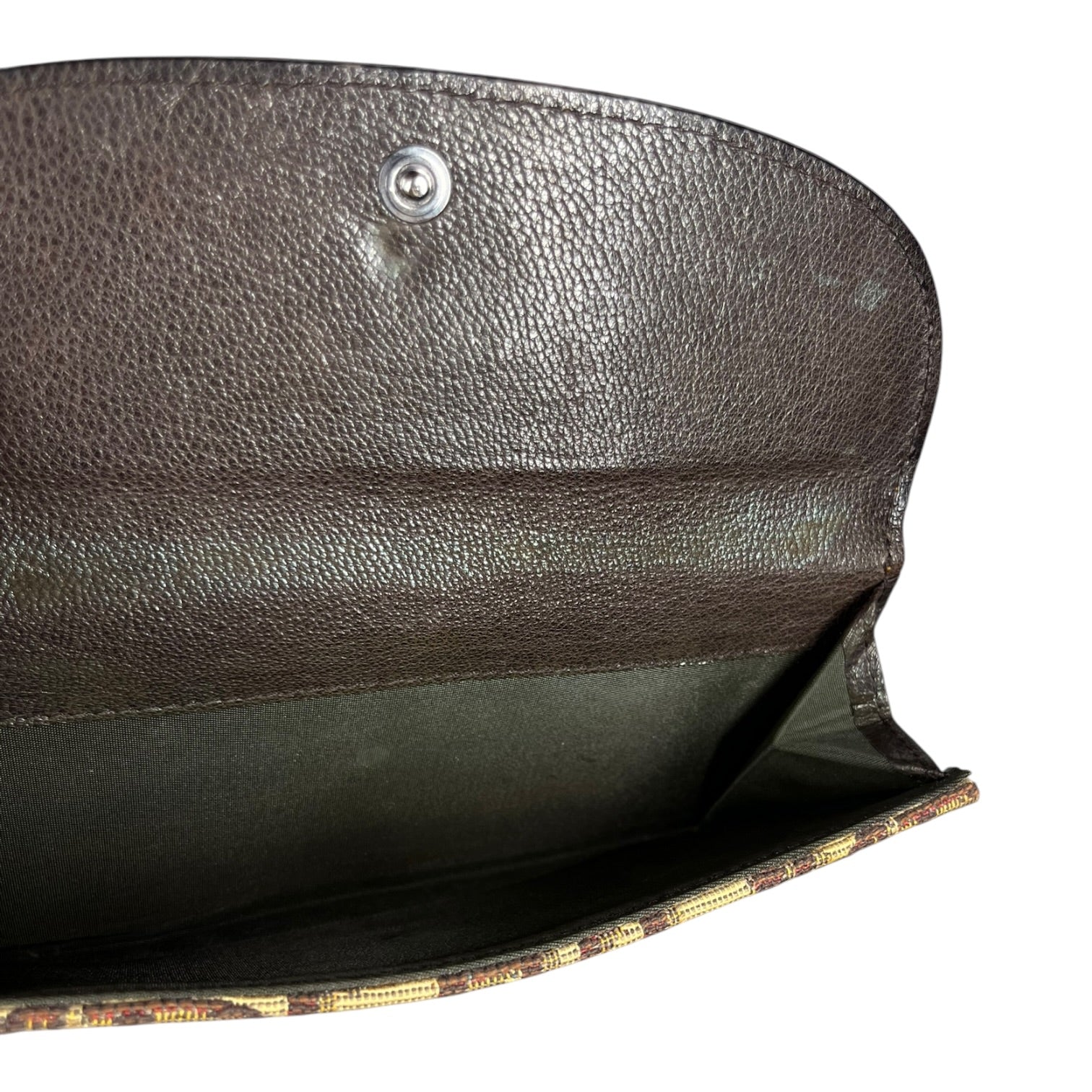 Christian Dior/Long Wallet/Monogram/BRW/L's/CD Vintage Trotter Wallet view 4