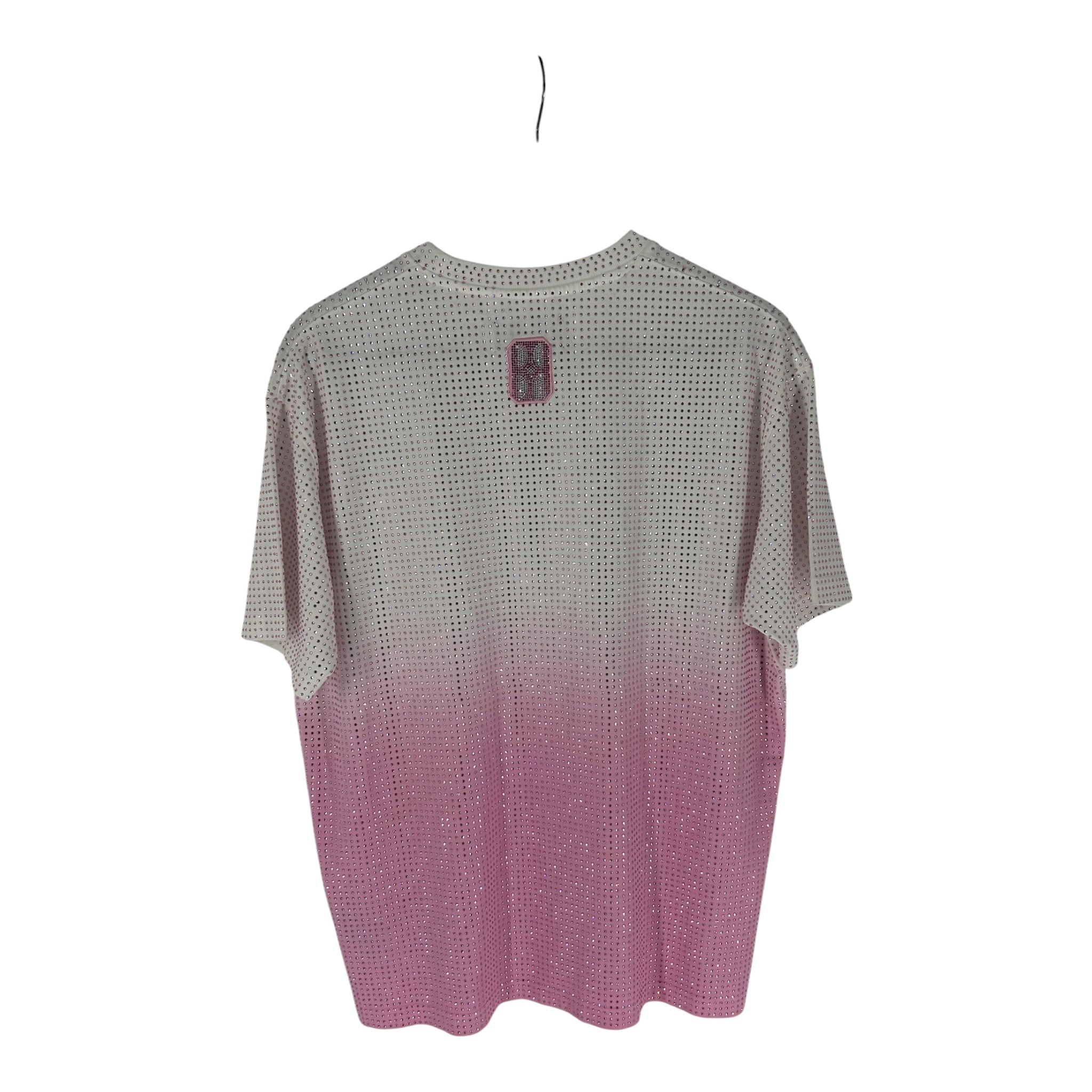 Birth Of Royal Child/T-Shirt/L/Cotton/WHT/PINK BEDAZZLE view 2