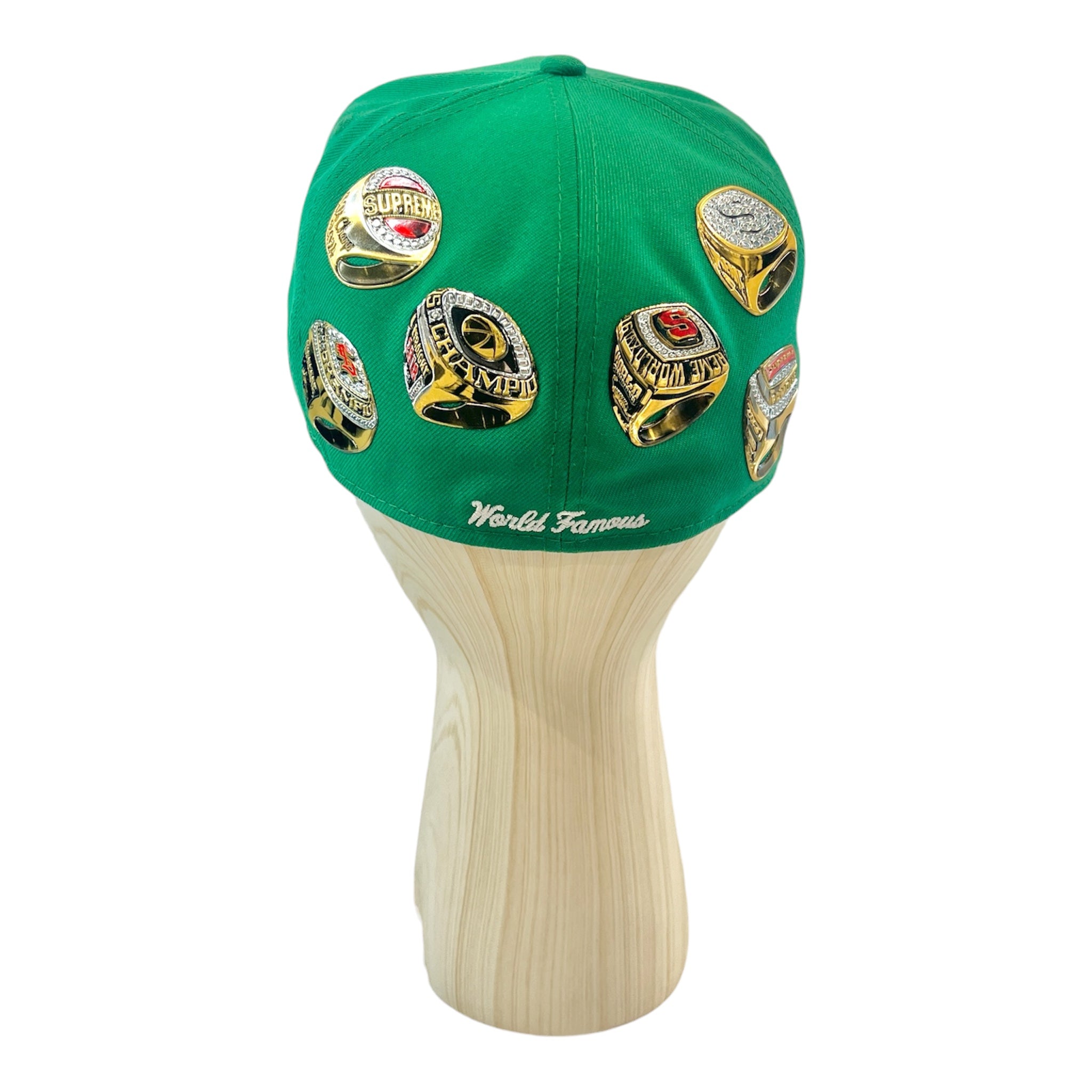 Supreme/Cap/OS/Graphic/Polyester/GRN/59 Fitted Hat view 2