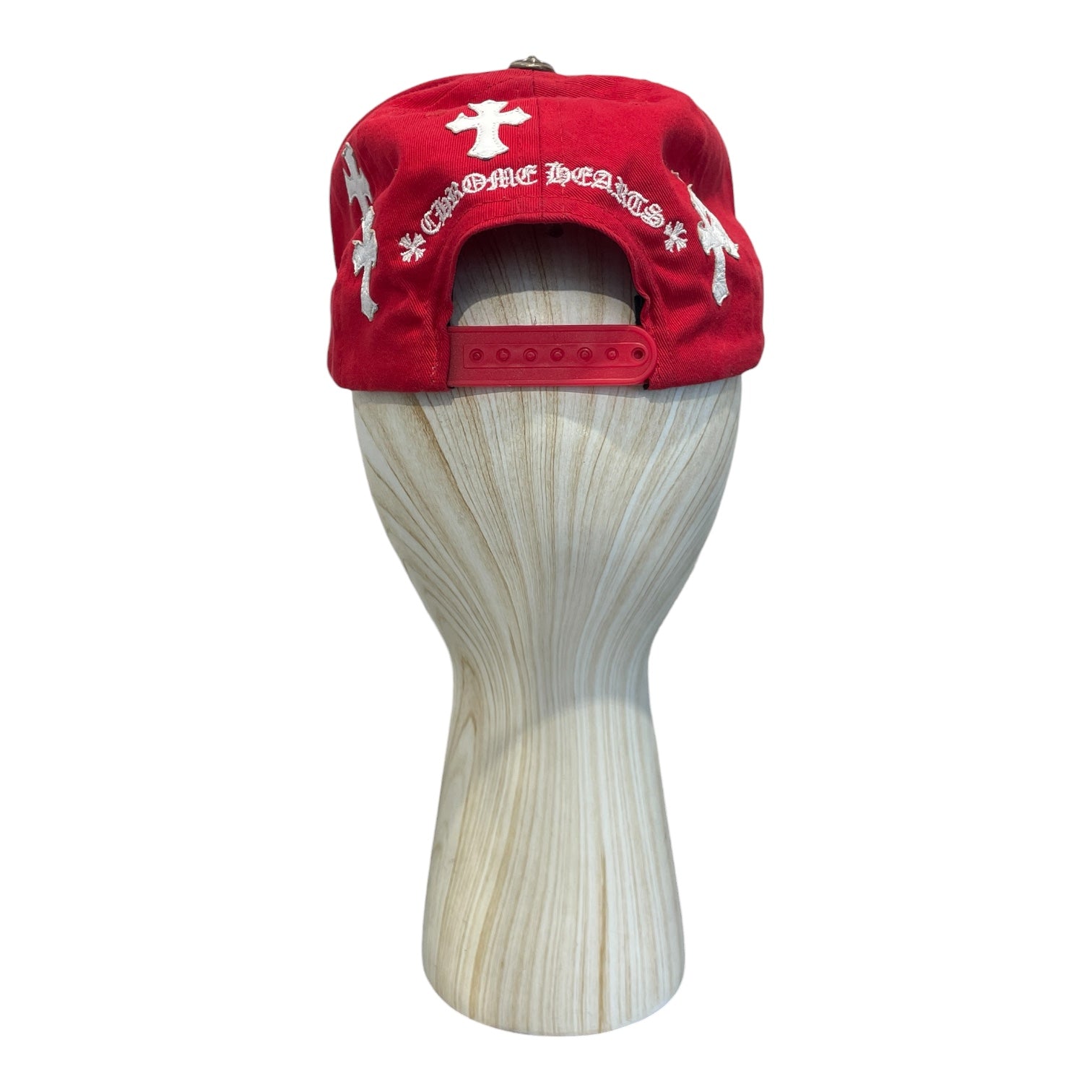 CHROME HEARTS/Trucker Cap/Graphic/Cotton/RED/M's/CROSS PATTERN view 2