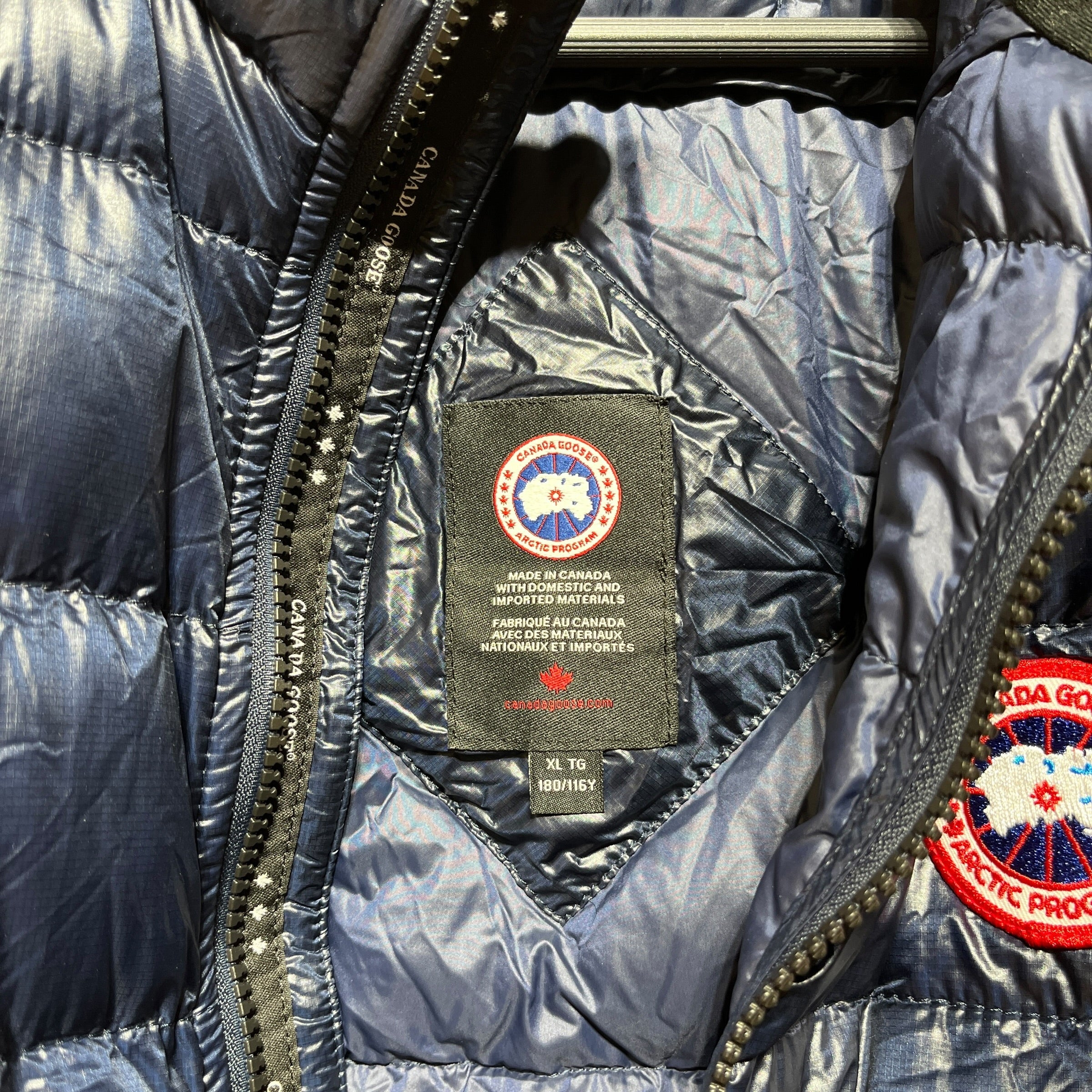 CANADA GOOSE/Vest/XL/Nylon/NVY/ view 3