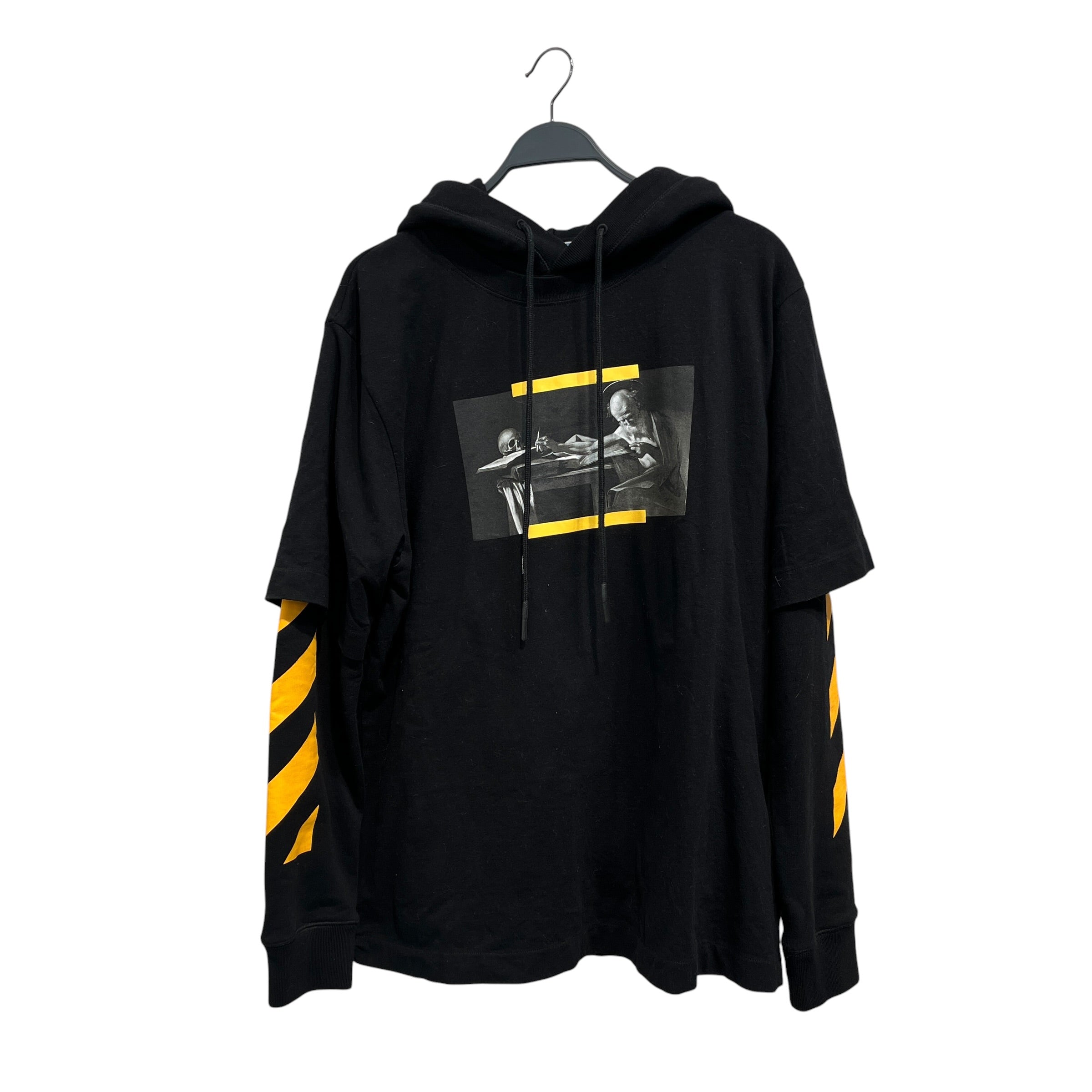 OFF-WHITE/Sweatshirt/L/Graphic/Cotton/BLK/Carvaggio view 1