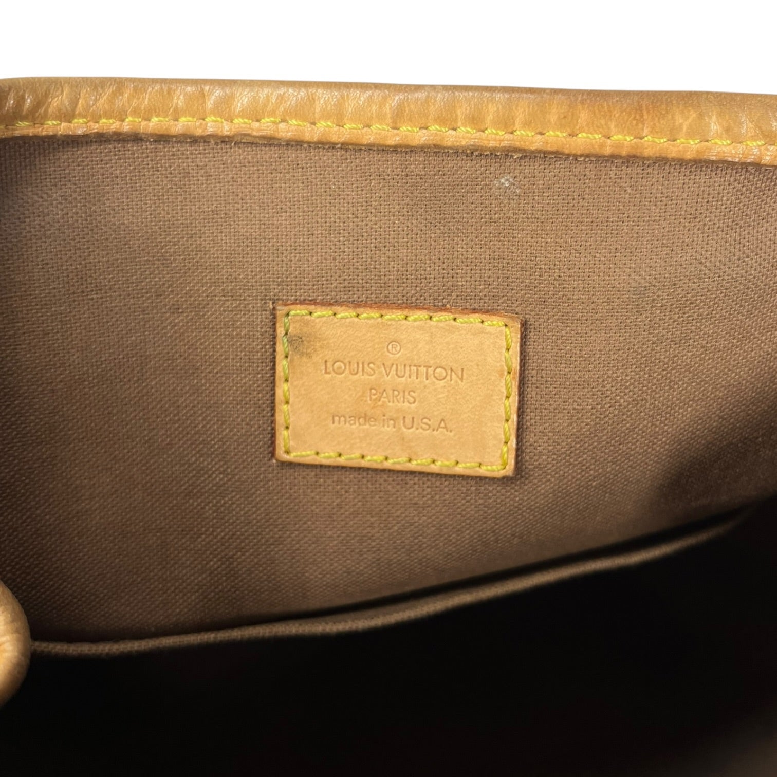 LOUIS VUITTON/Hand Bag/Monogram/Leather/BRW/Batignolles PM view 5