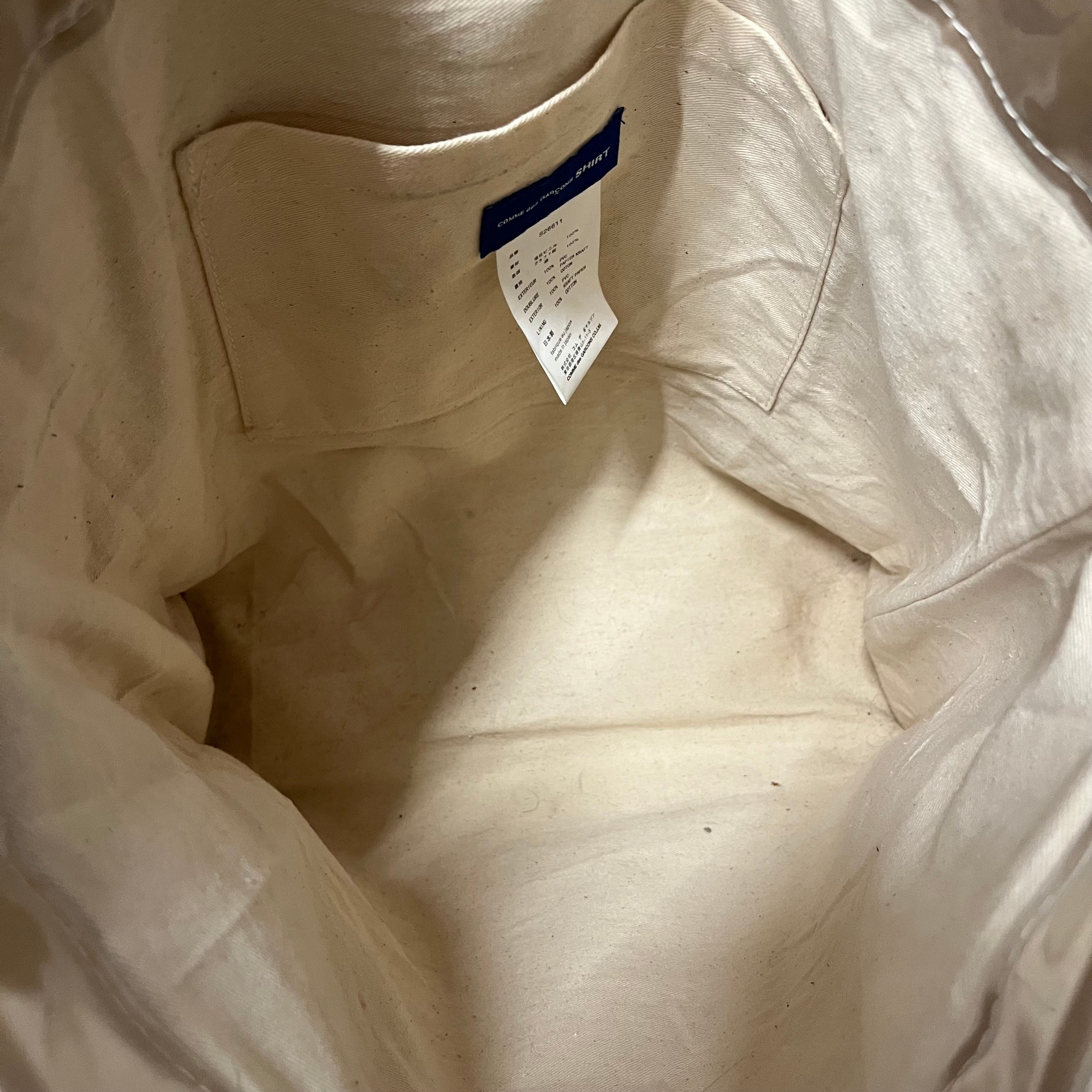 COMME des GARCONS SHIRT/Tote Bag/BEG/paper bag view 7