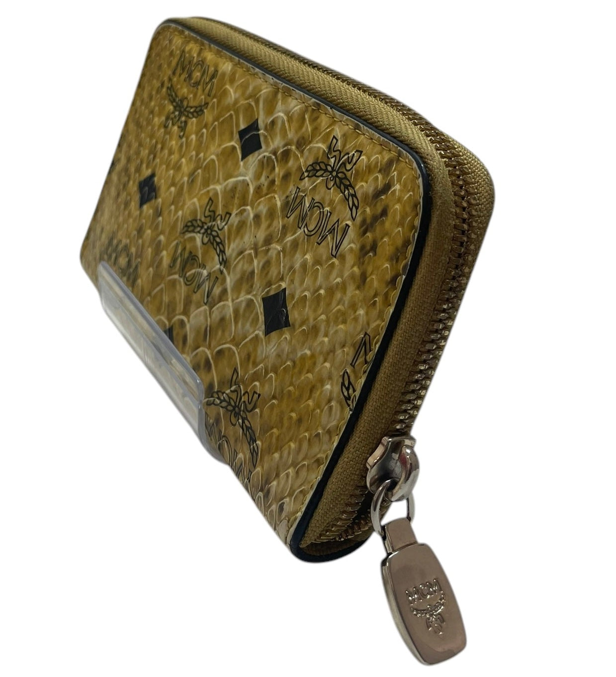 MCM/Wallet/OS/Animal Pattern/Leather/YEL/MONOGRAM view 2