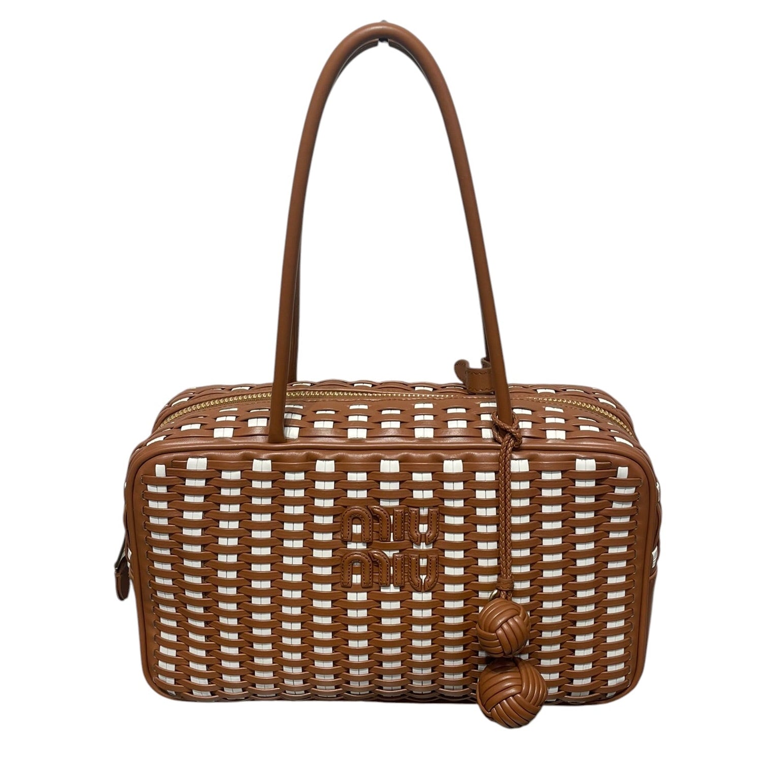 MIU MIU/Bag/Leather/BRW/LEATHER BEAU view 1