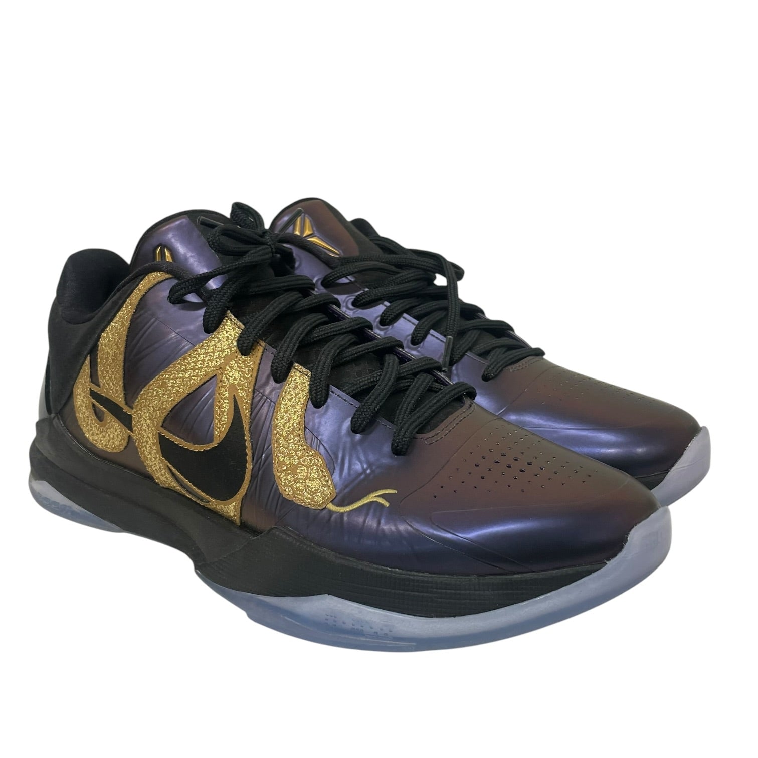 NIKE/KOBE 5 PROTRO/Low-Sneakers/US 10/Leather/PPL/Straight Tip/IB4481-500 view 1