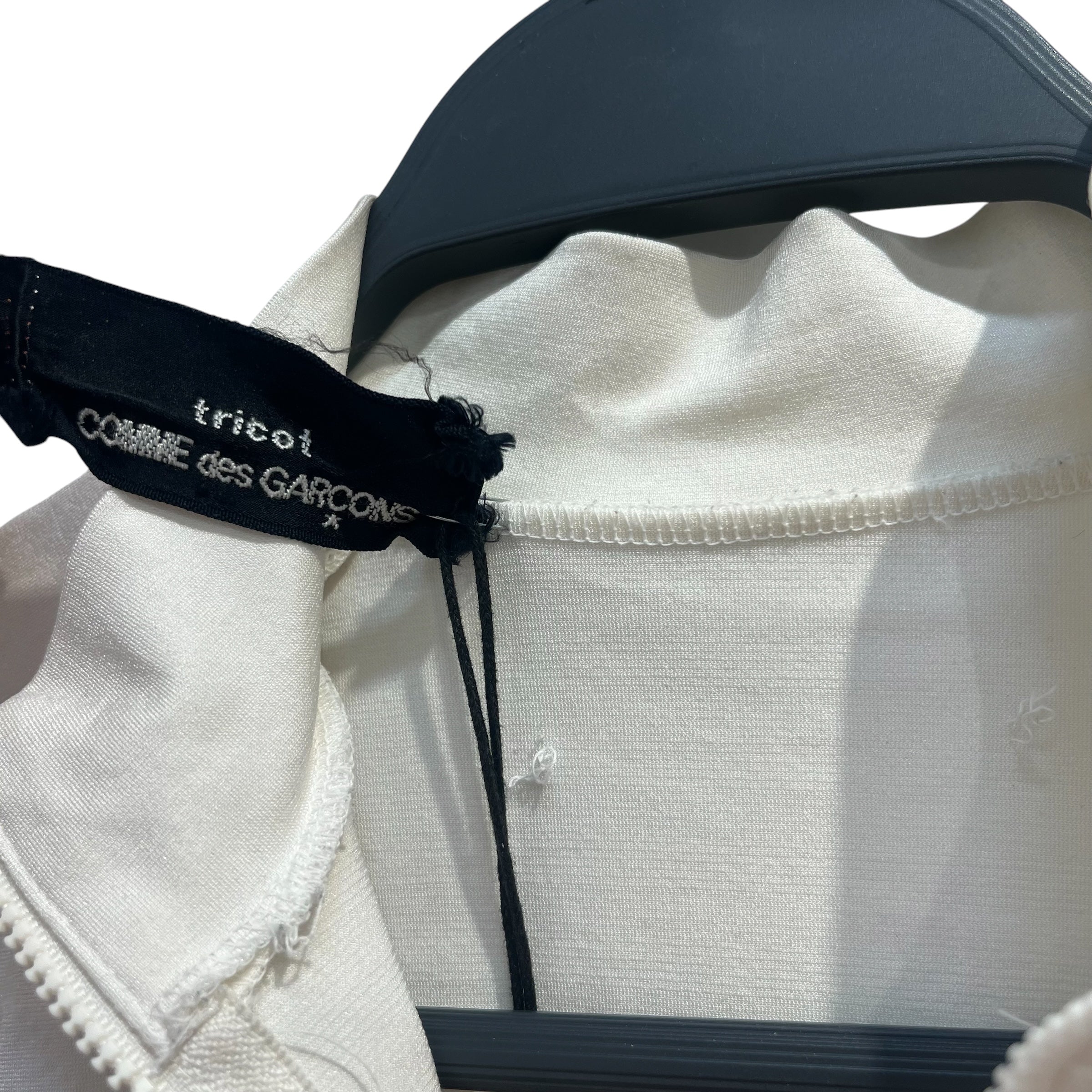 tricot COMME des GARCONS/SS Shirt/Nylon/CRM/BIKING QUARTER ZIP view 4