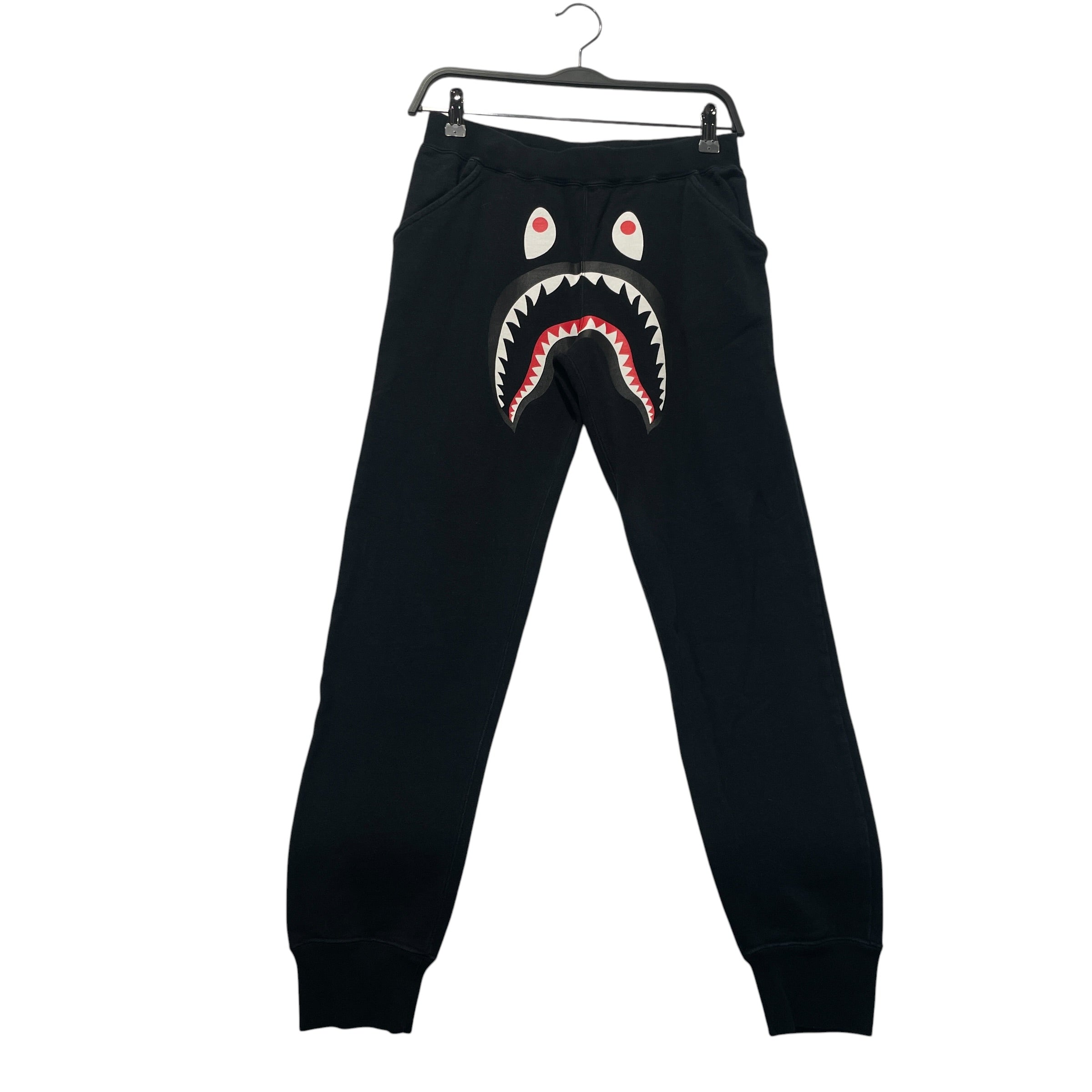 A BATHING APE/Pants/XS/Cotton/BLK/Shark Joggers view 1