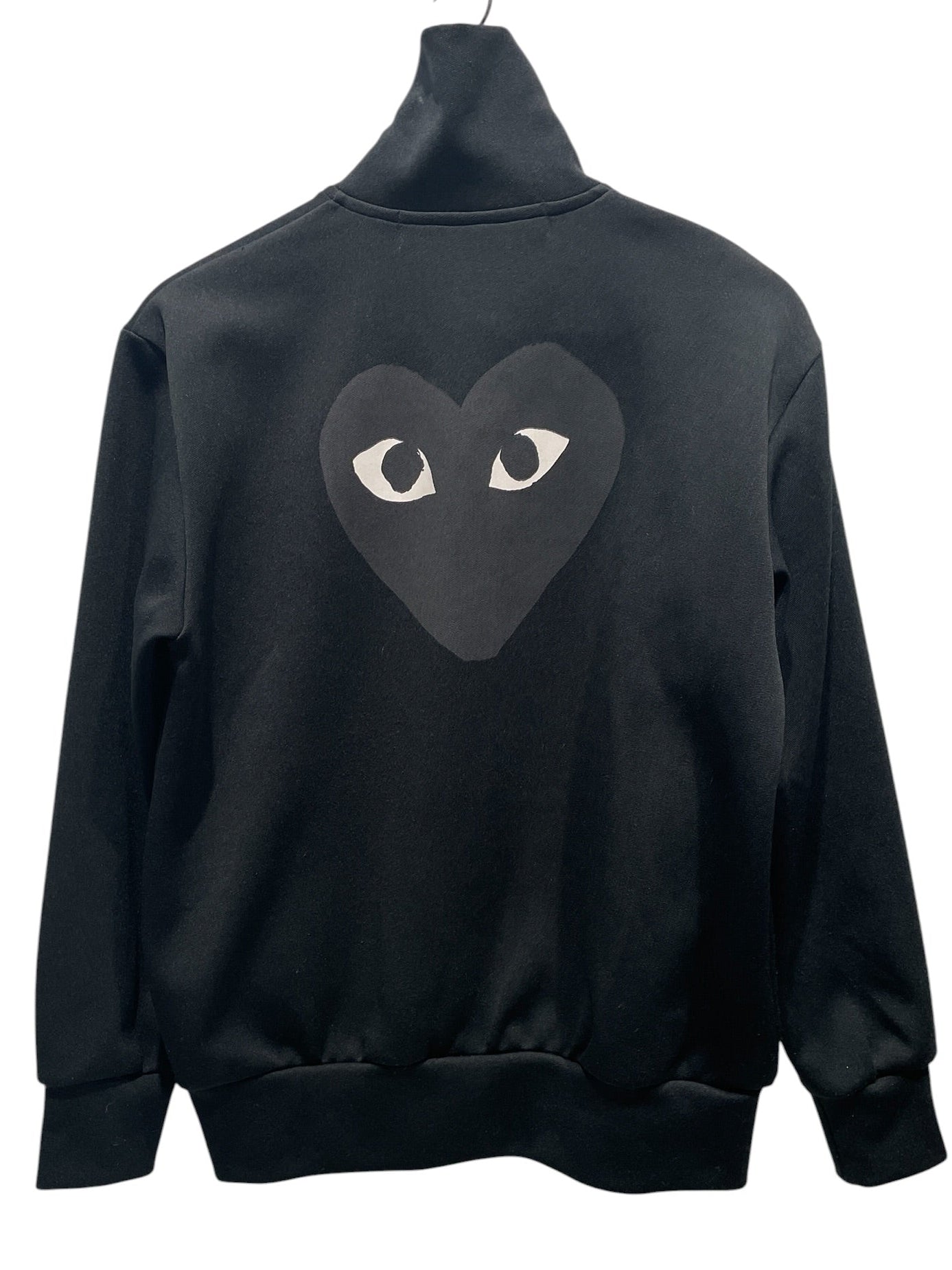 PLAY COMME des GARCONS/Jacket/M/Nylon/BLK/BIG BACK LOGO TRK JKT view 2
