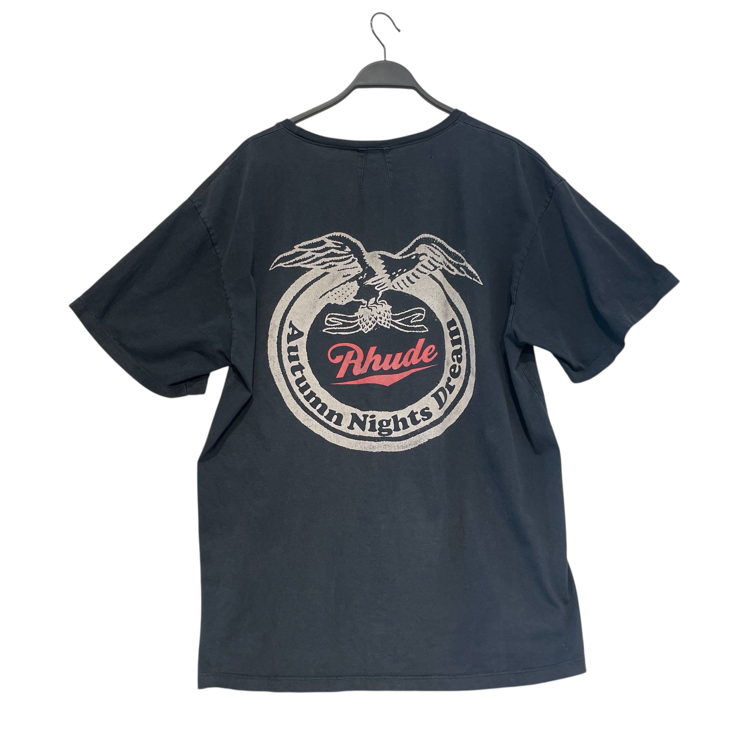 RHUDE/T-Shirt/L/Cotton/GRY/Graphic/Autumn  Night Dream Tee view 2